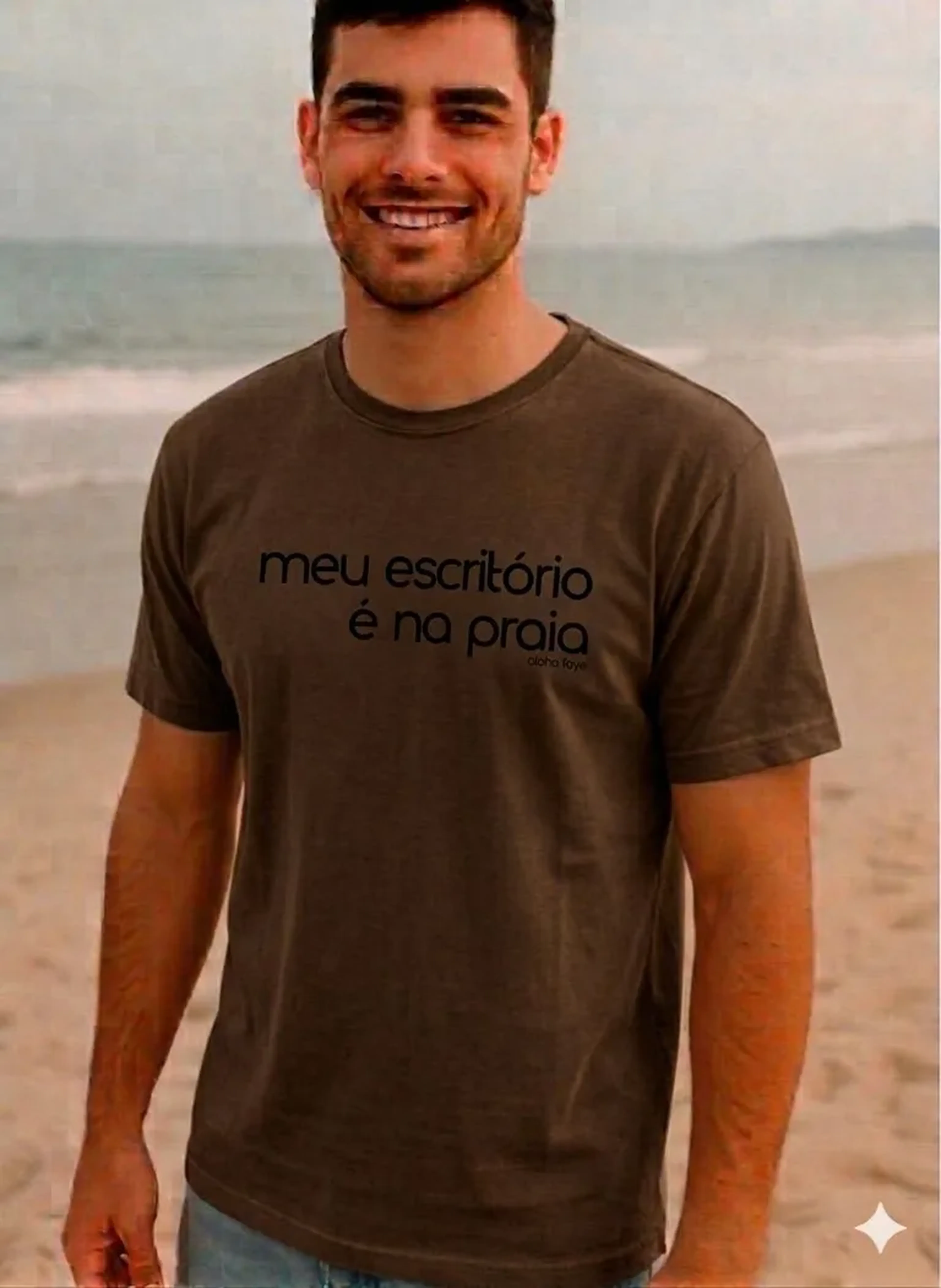 Masculina Marrom Frases Preto imagem