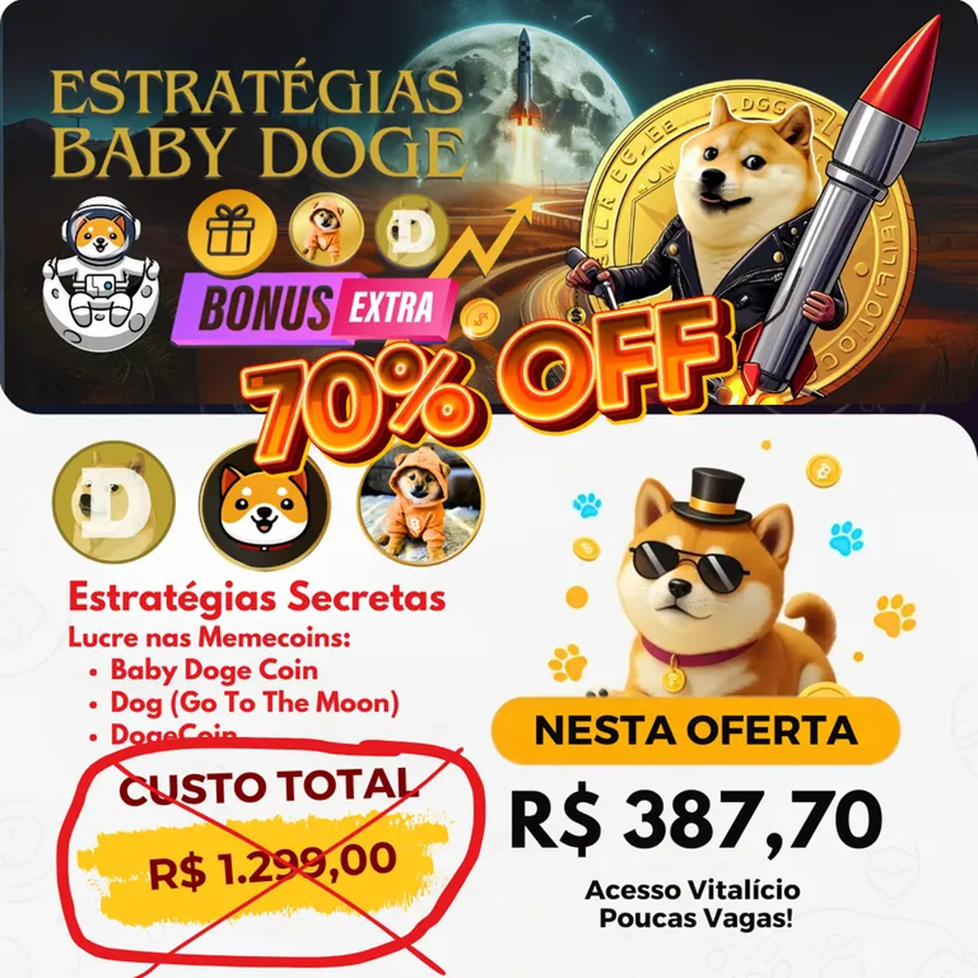 Estratégias Baby Doge Turbinada imagem