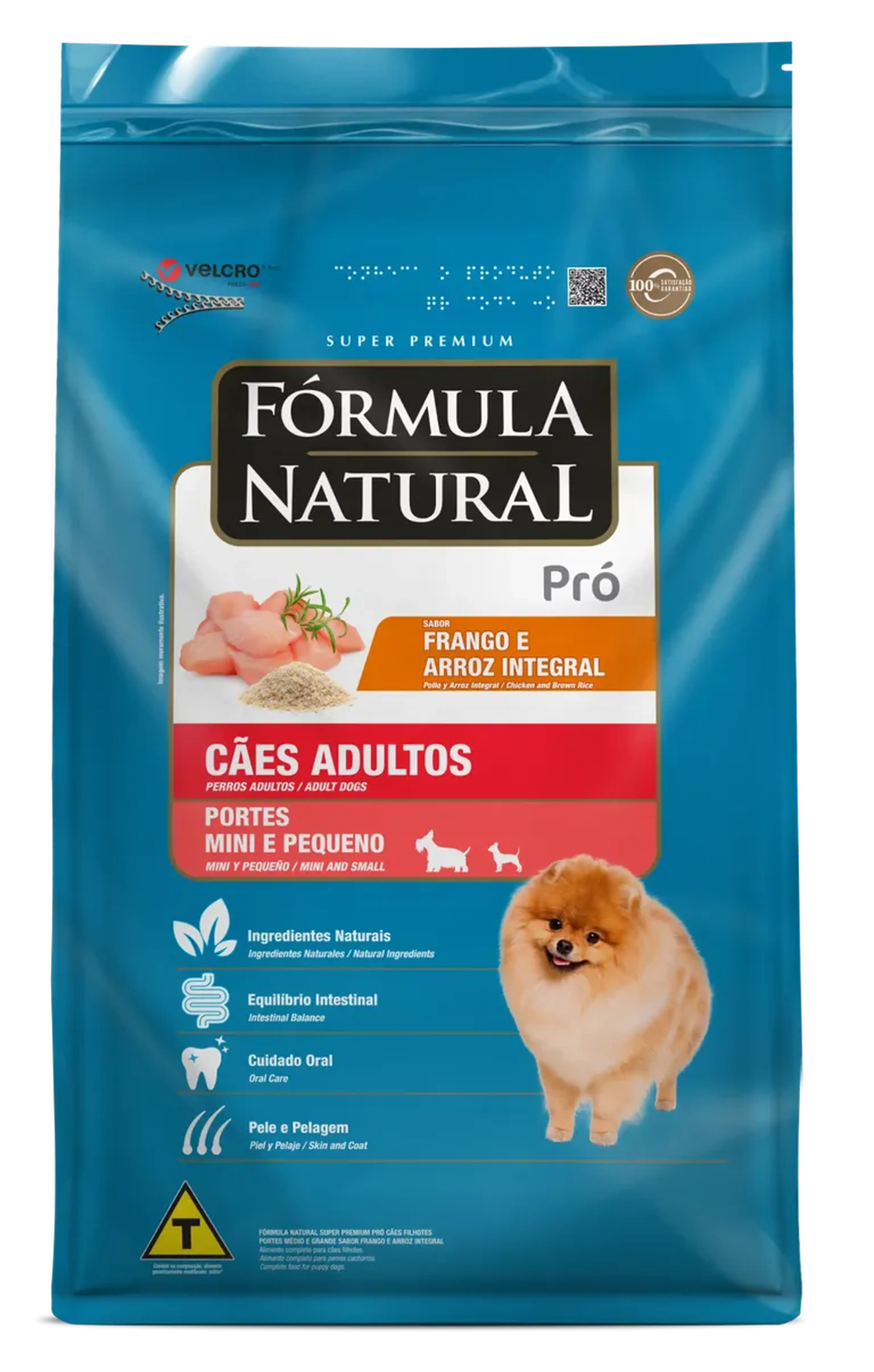 FORMULA NATURAL PRO CAES ADULTO MINI E PEQUENO 15KG imagem