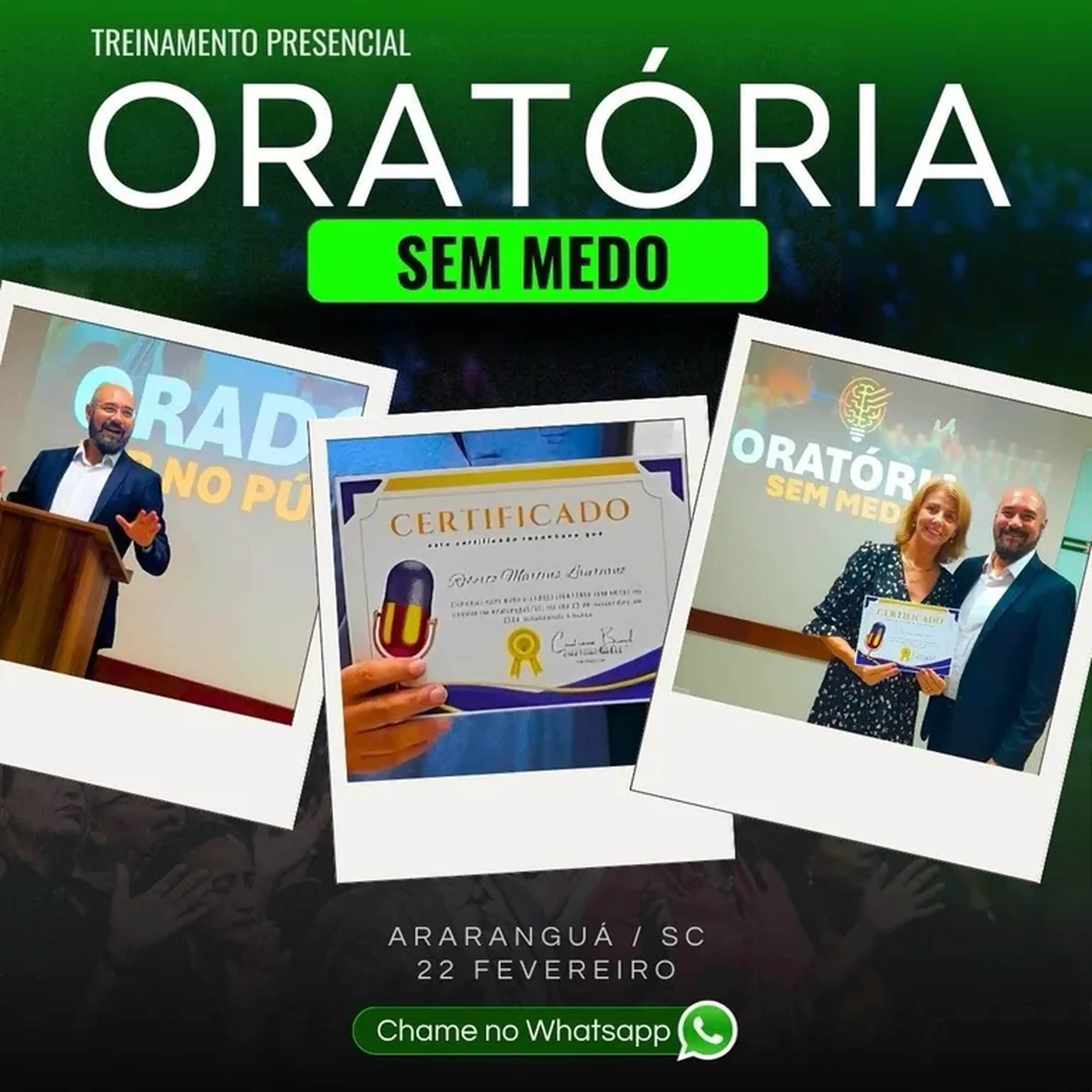 4 Ingressos Promocionais ORATÓRIA imagem