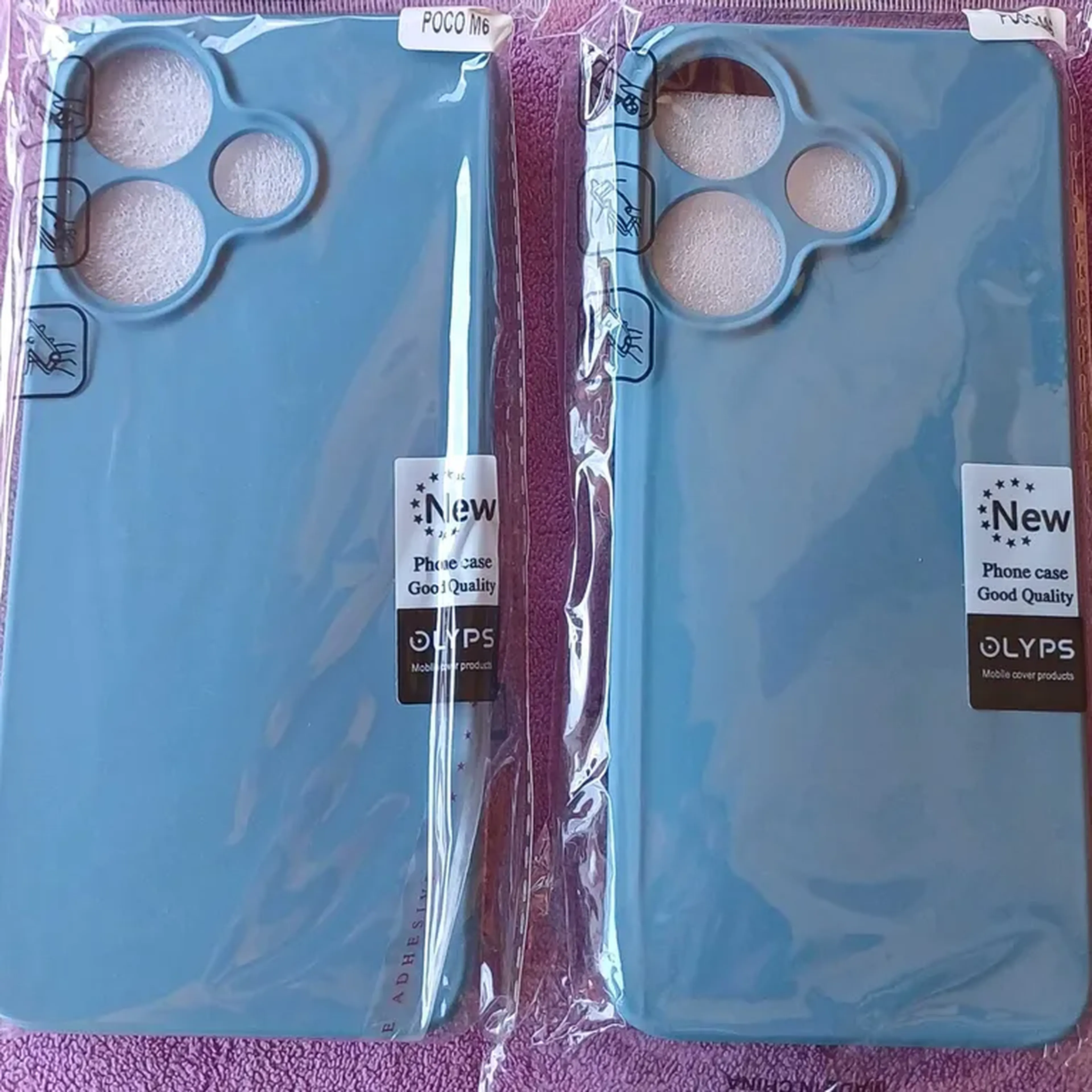 Capinha Para Redmi 13 4g, Poco M6, De Silicone Aveludada imagem