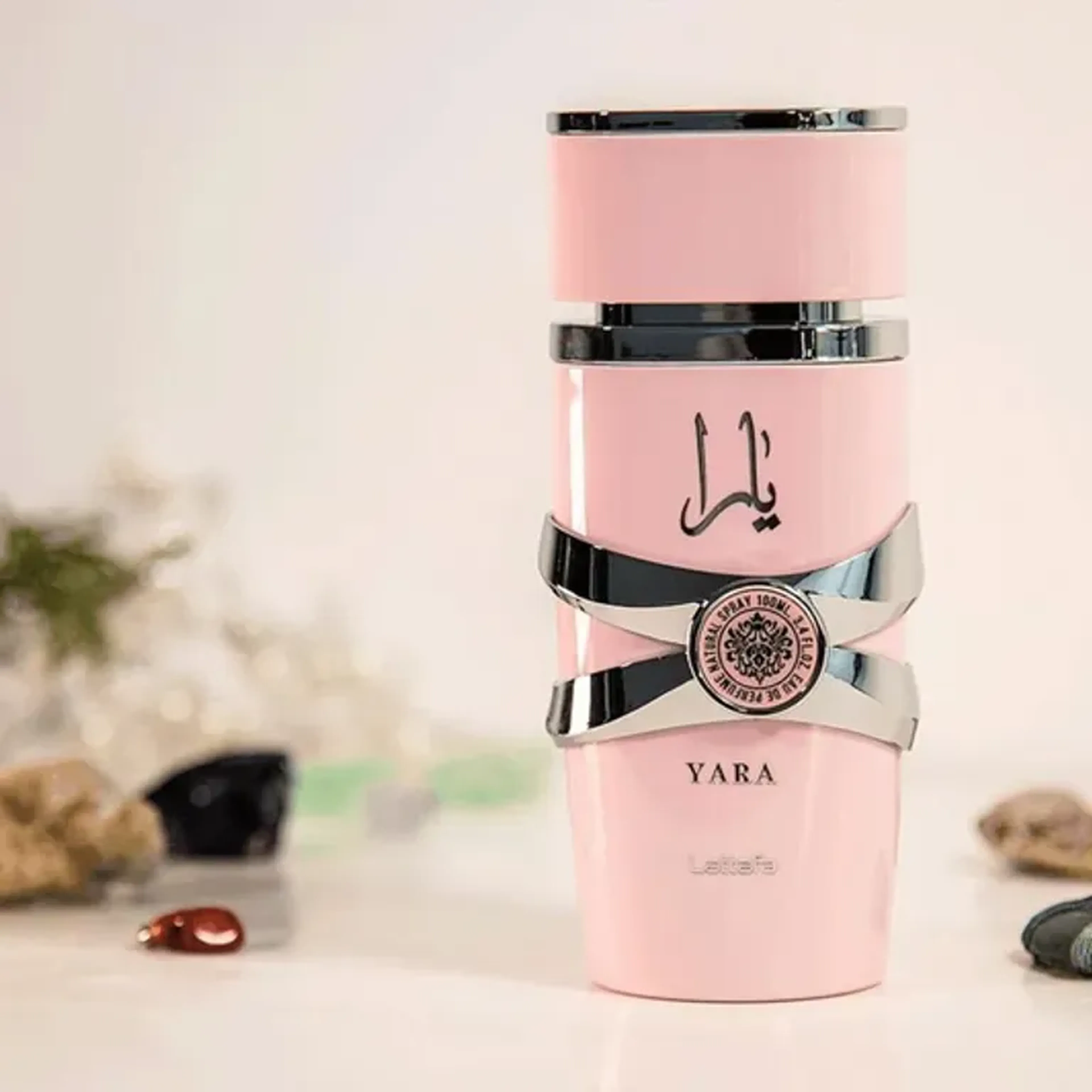 Lattafa Yara Perfume Árabe Rosa Para Mulheres Original 100ml imagem