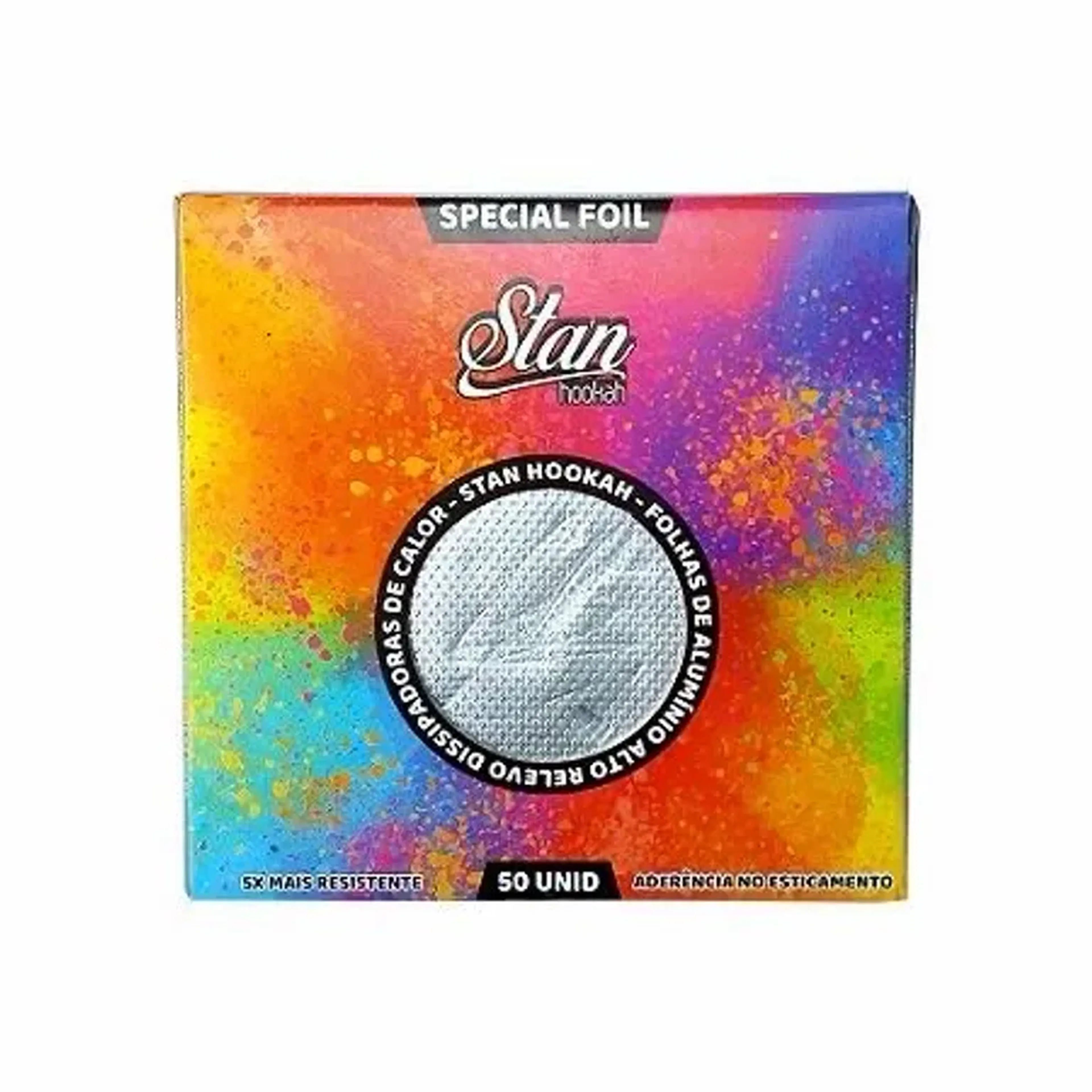 Papel Alumínio Stan Hookah Special Foil 50 folhas imagem