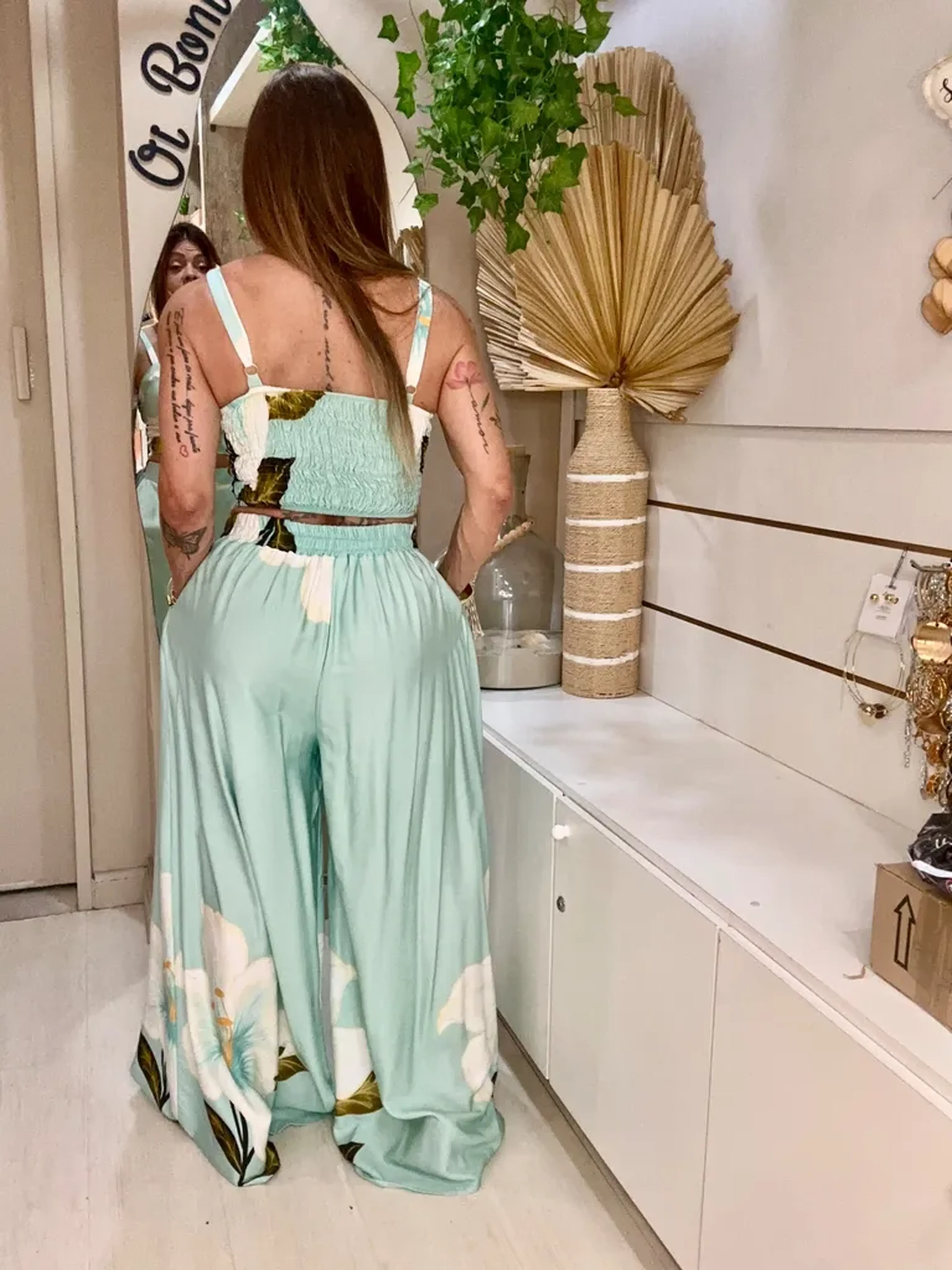 Pantalona Estampada imagem