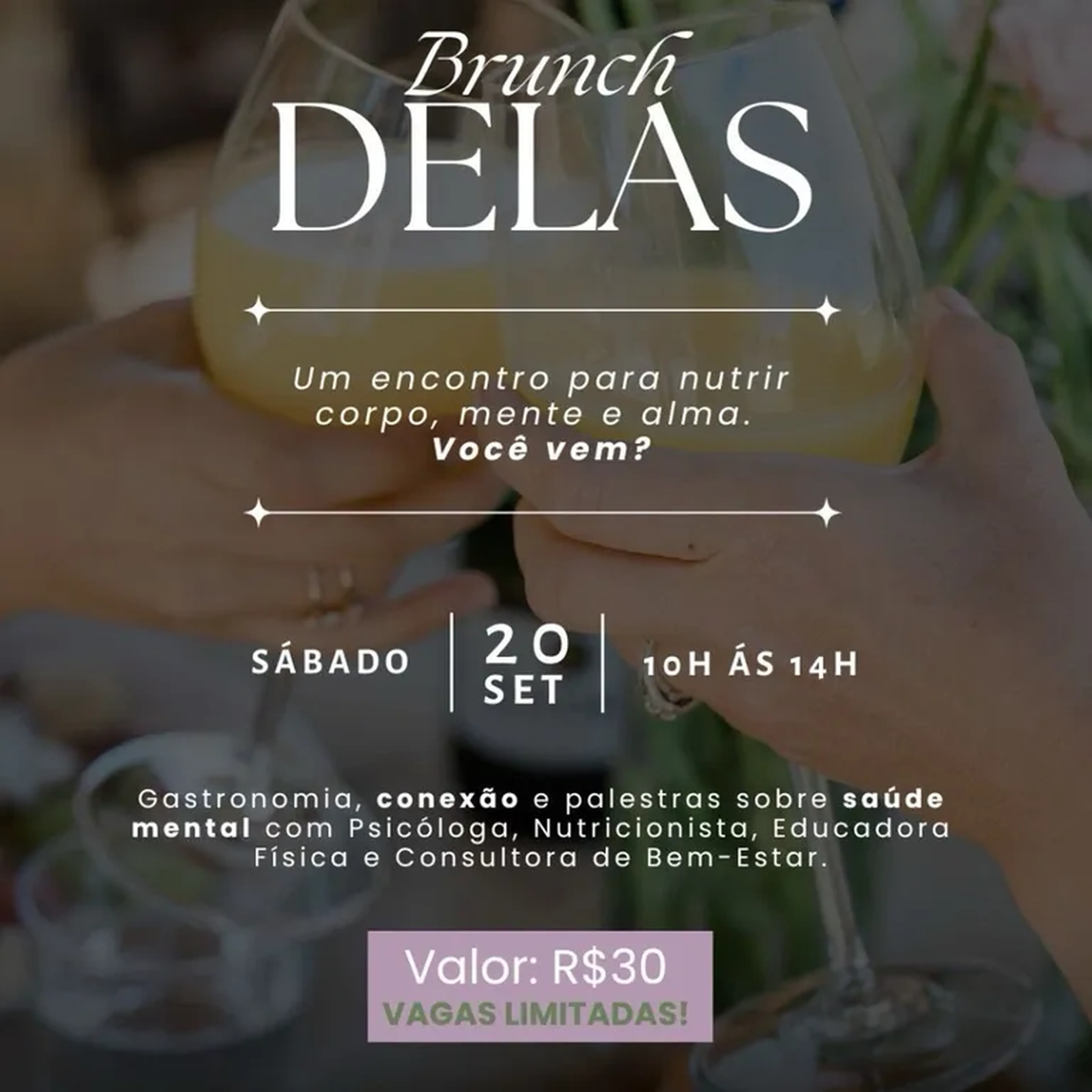 Brunch Delas | Tema: Saúde Mental imagem