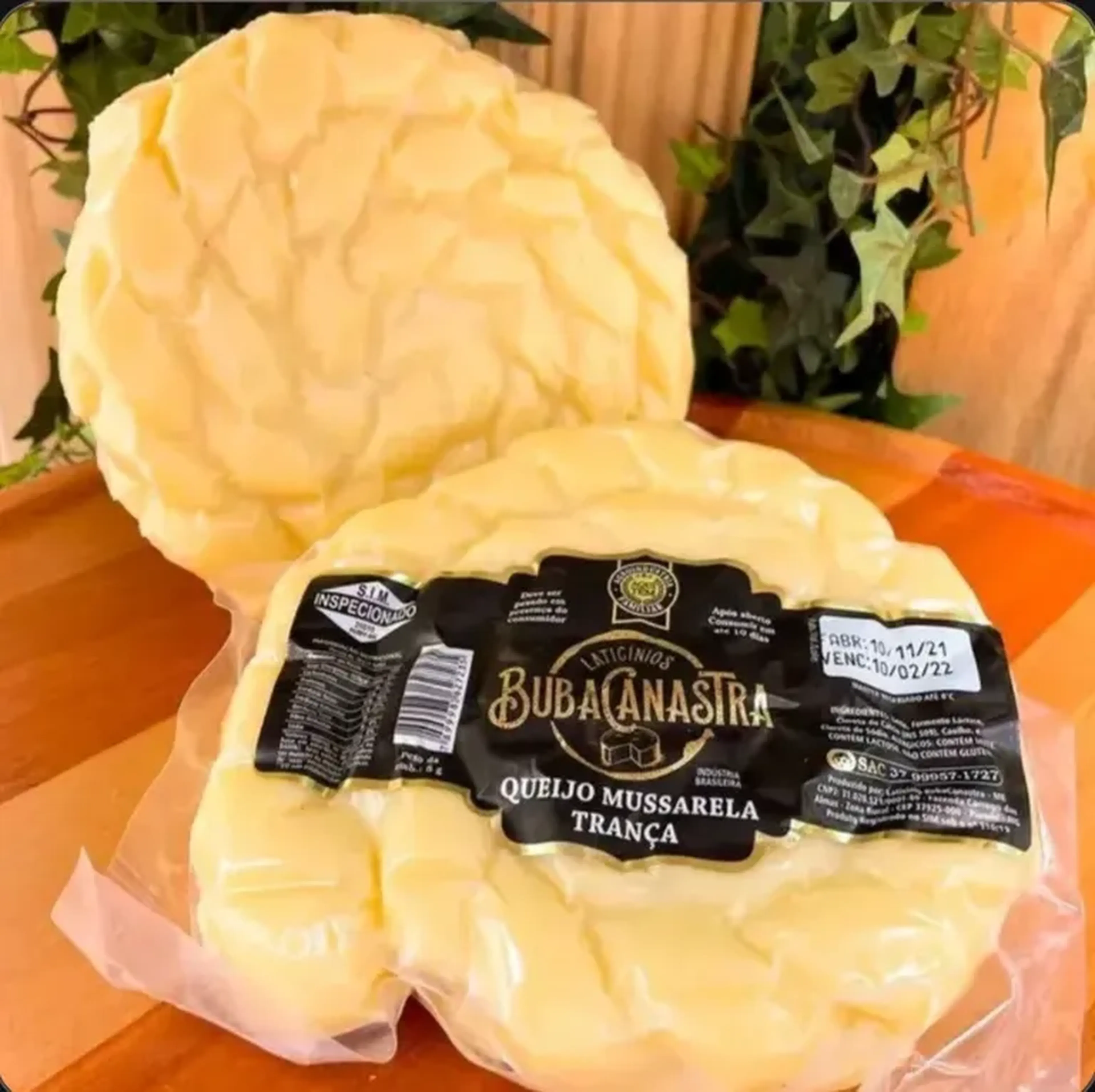 QUEIJO TRANÇA MUSSARELA TRADICIONAL imagem