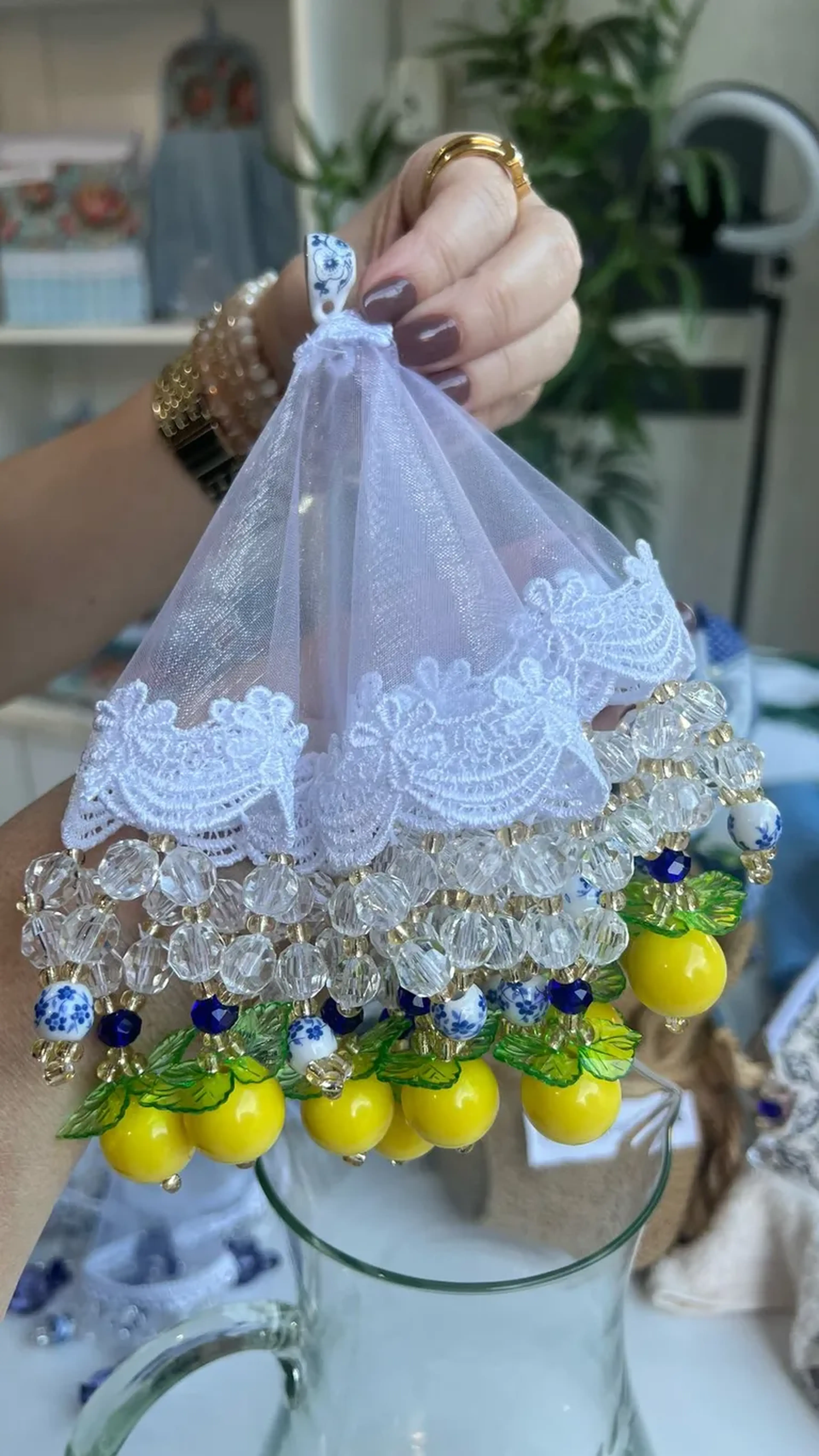 Kit para montar limão siciliano com xícara imagem