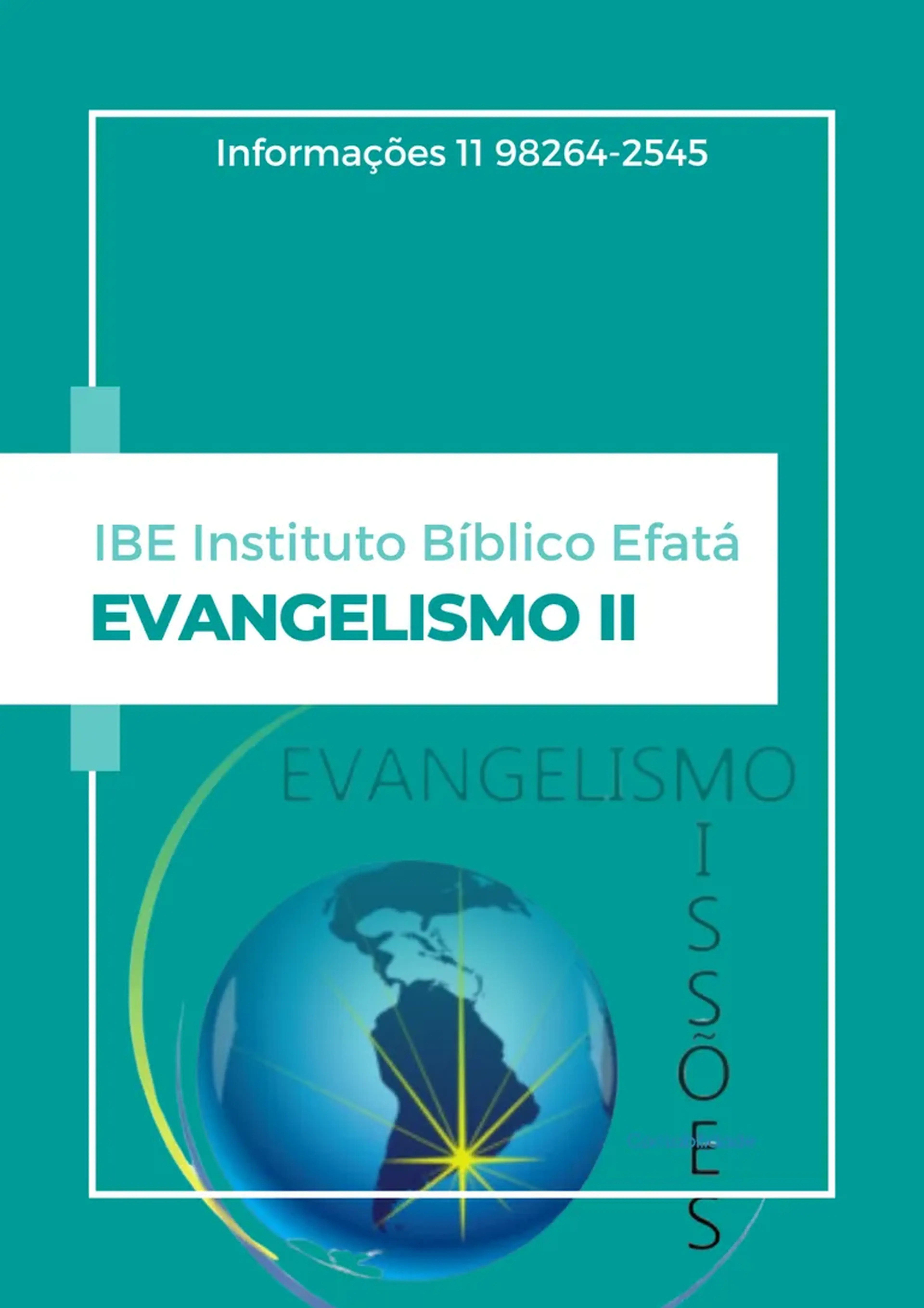 Evangelismo II (apostila) imagem