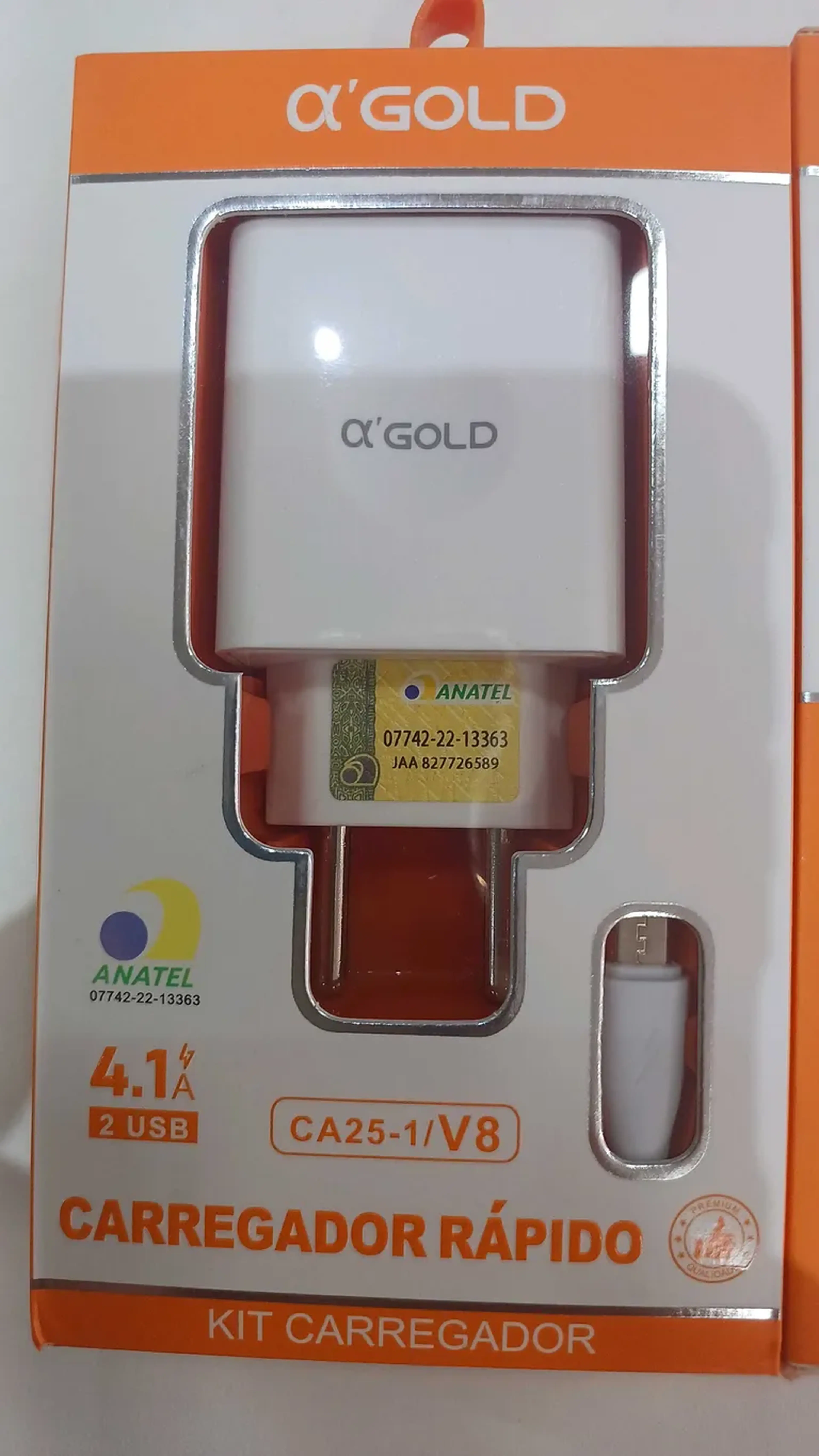 Carregador Rápido V8 imagem