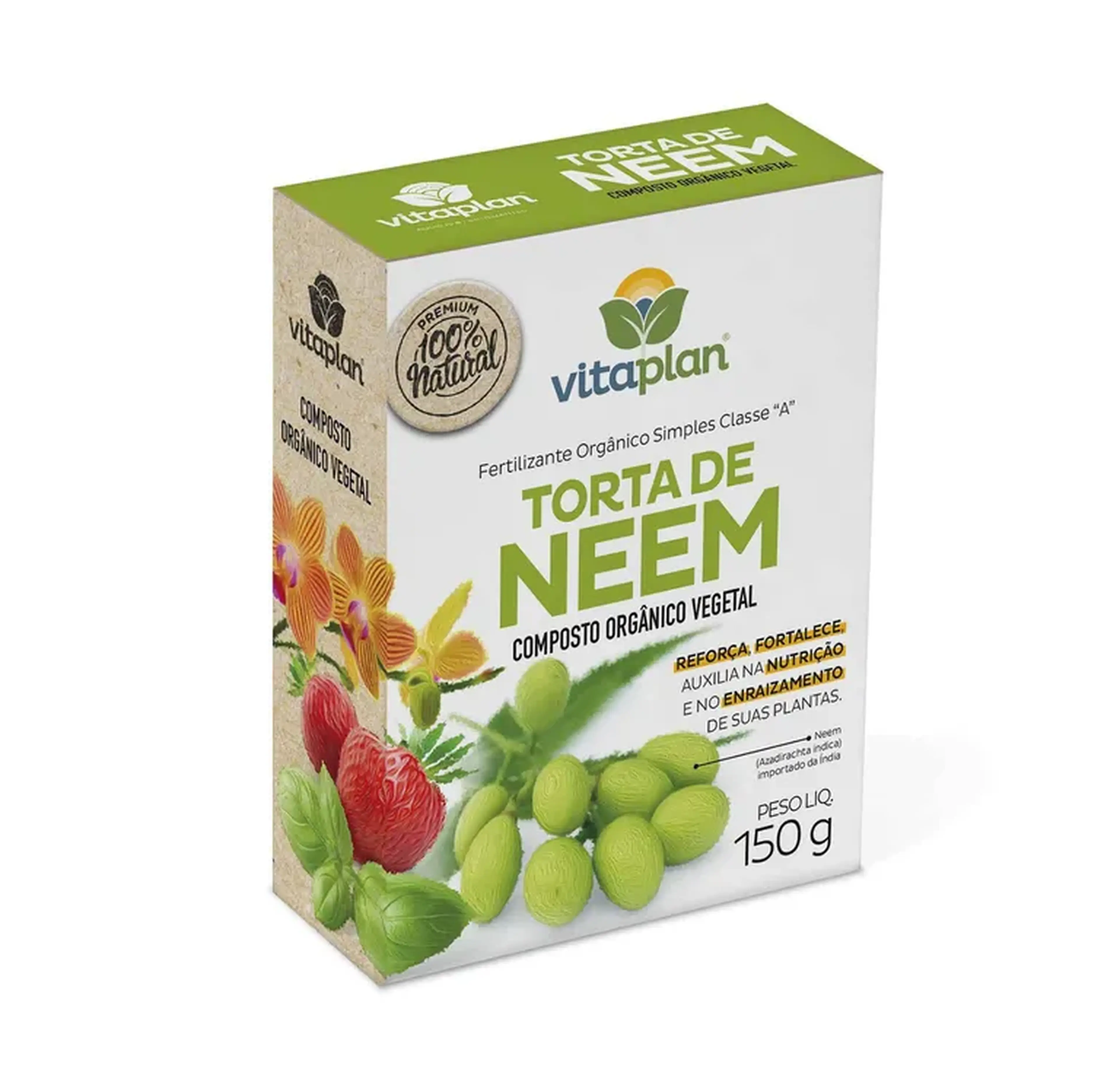 Fertilizante Torta de Neem - 150g imagem