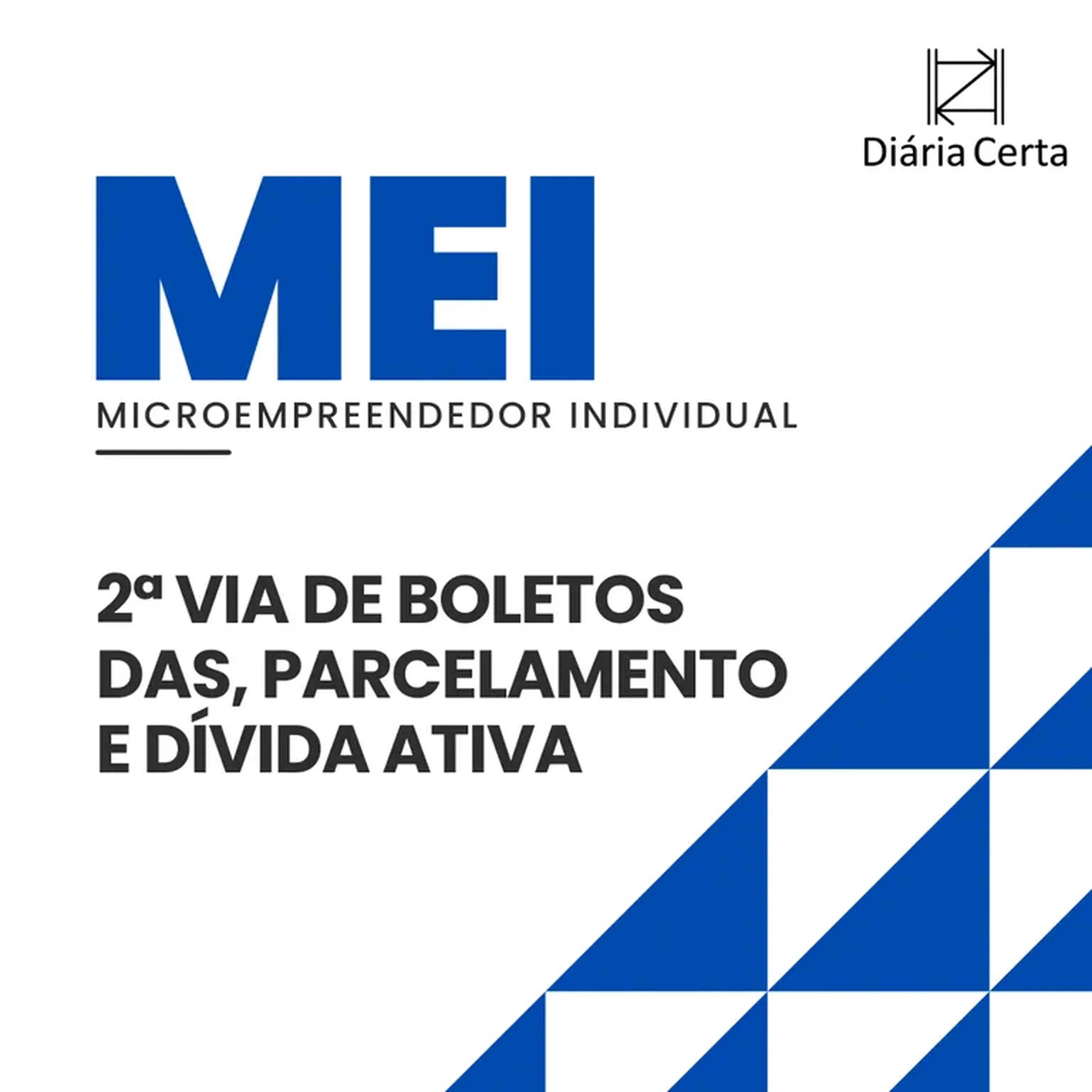 Segunda via de boletos do MEI imagem