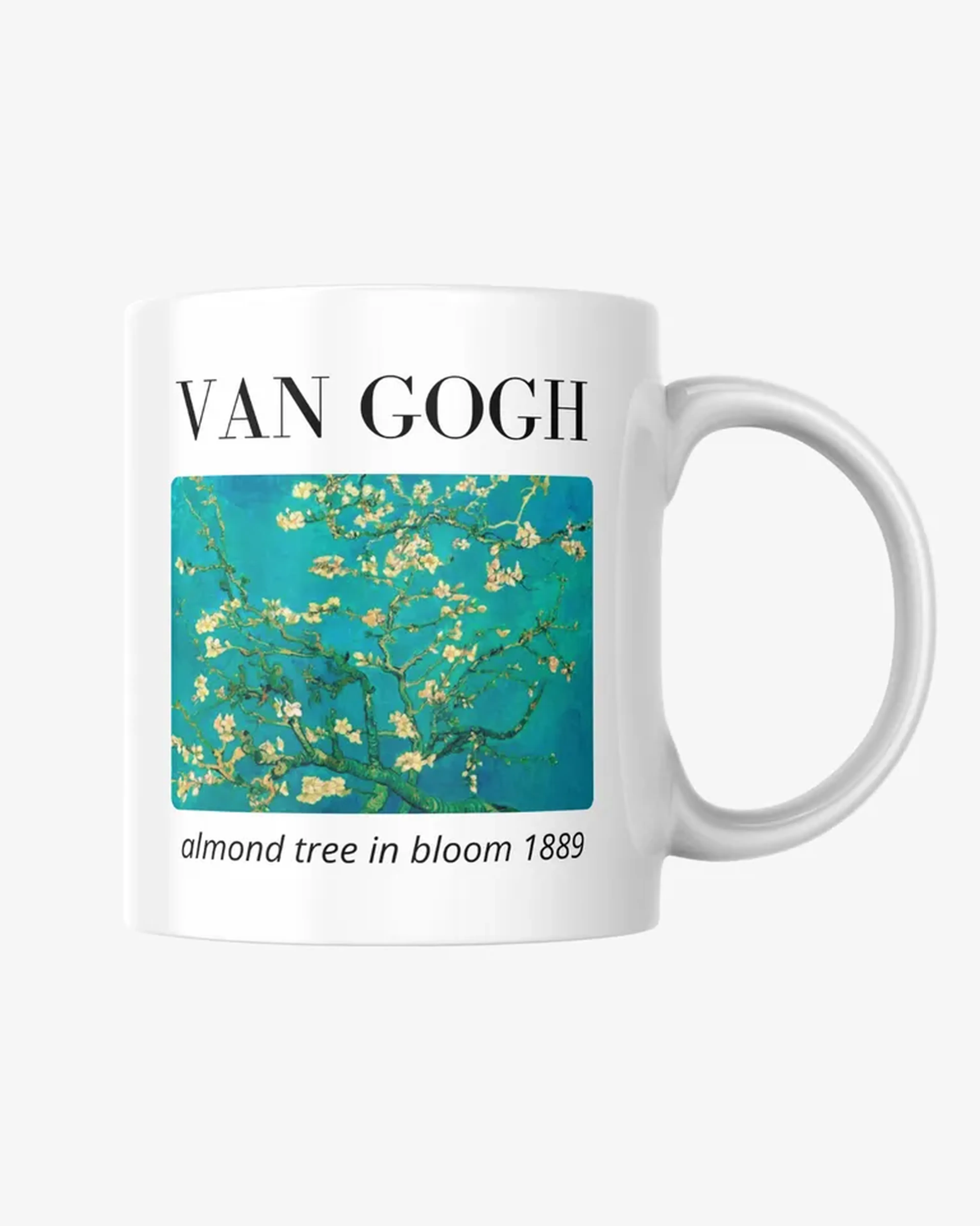 Caneca Amendoeira em Flor - Vincent Van Gogh 350ml imagem