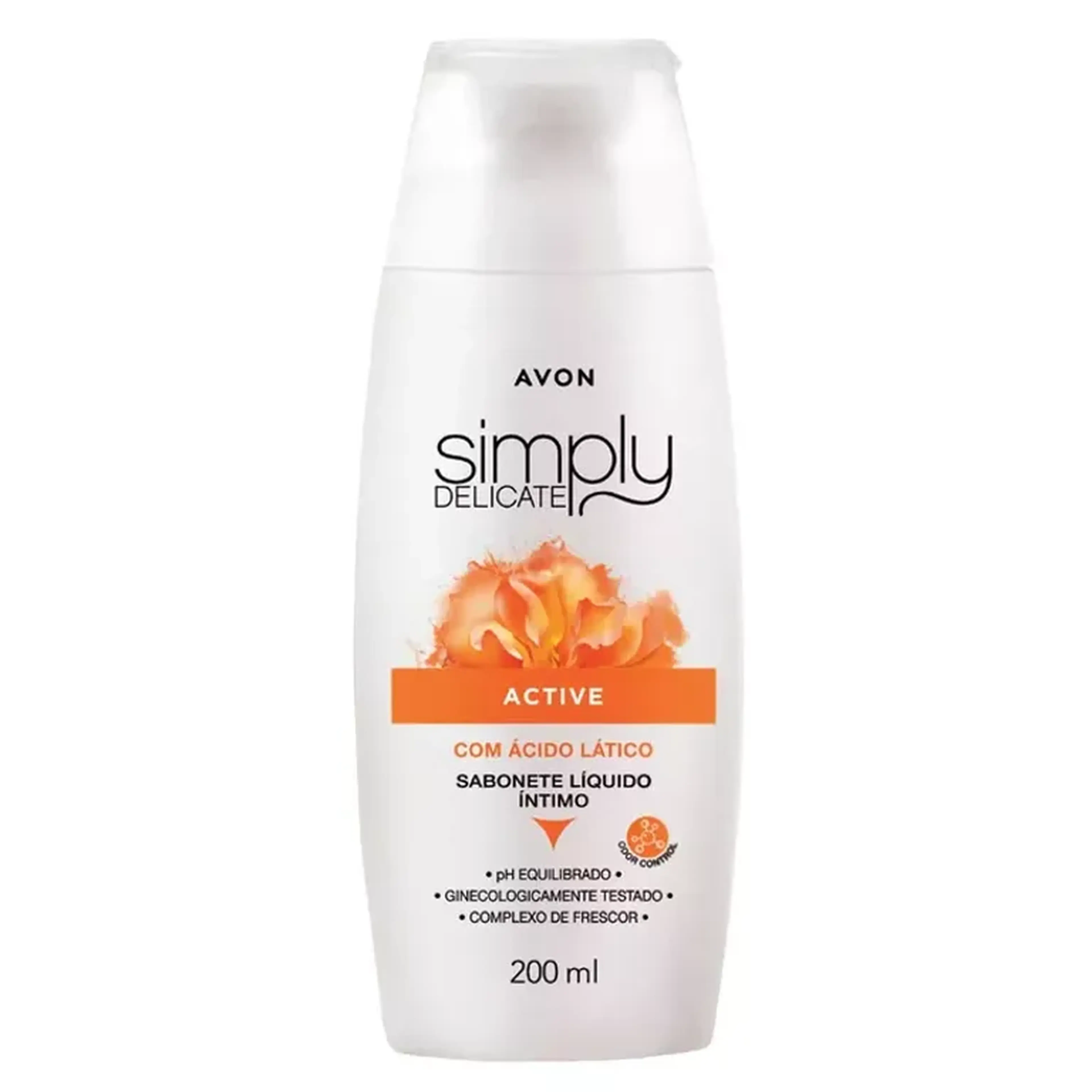 Sabonete Liquido Íntimo Active Simply Delicate 200ml imagem