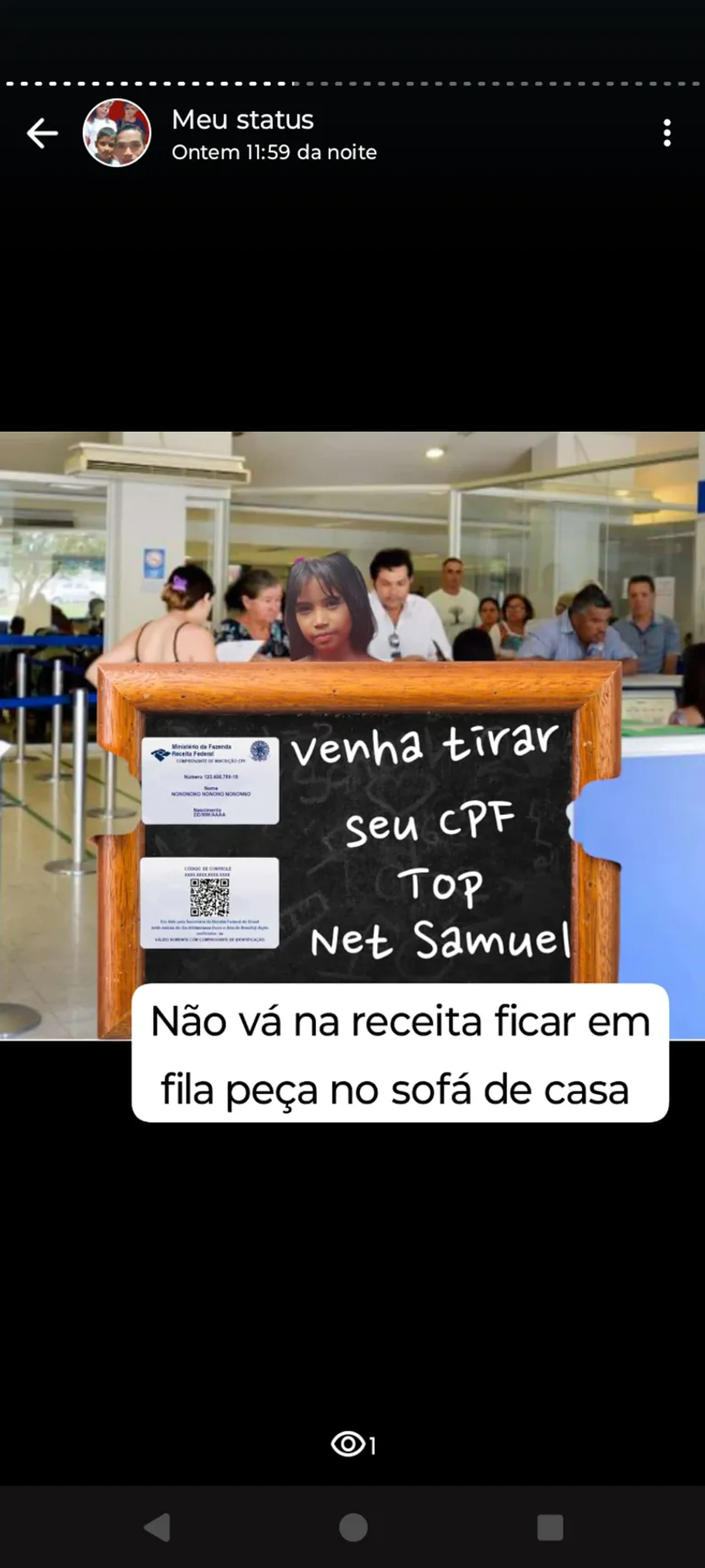 Serviço CPF correção diversas imagem