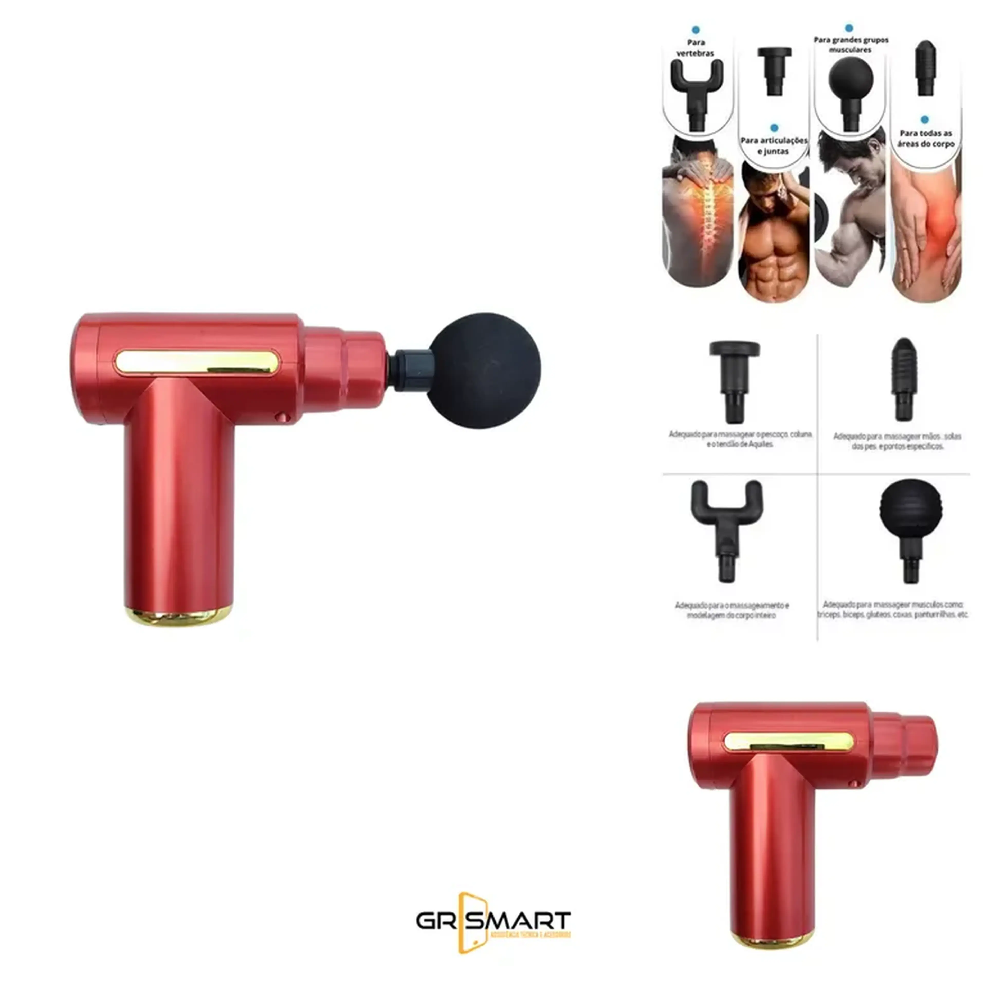 Pistola Massageadora 6 velocidades imagem