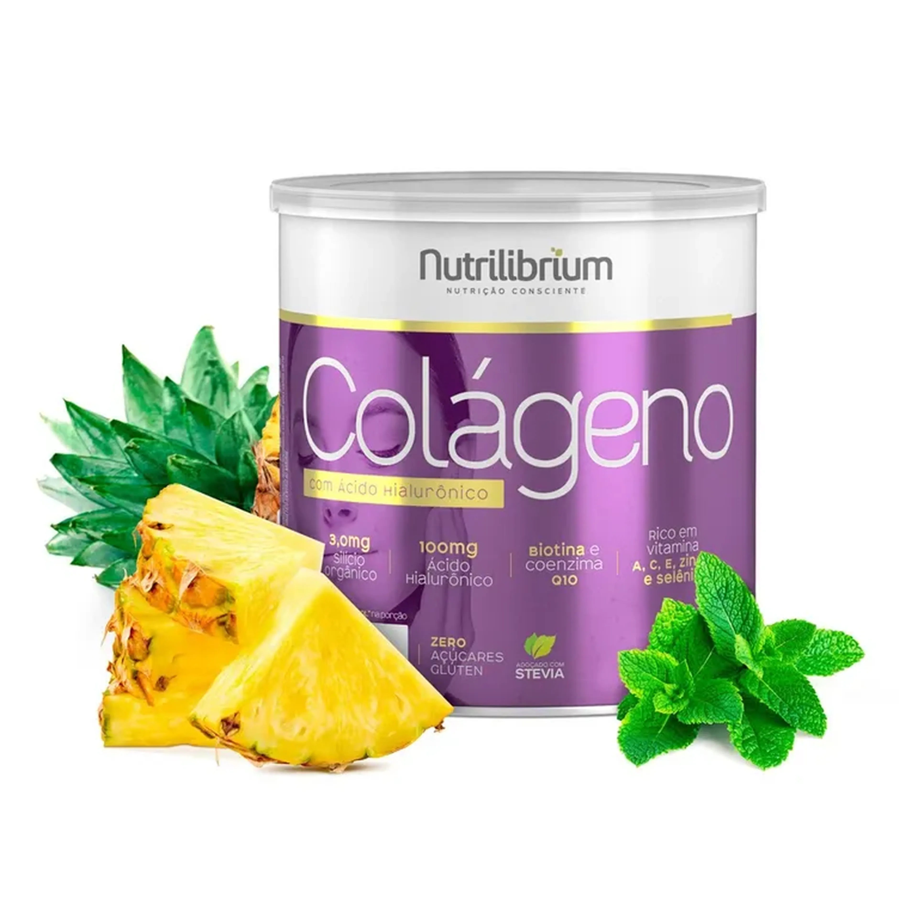 Colágeno Verisol Ácido Hialurônico 200g imagem