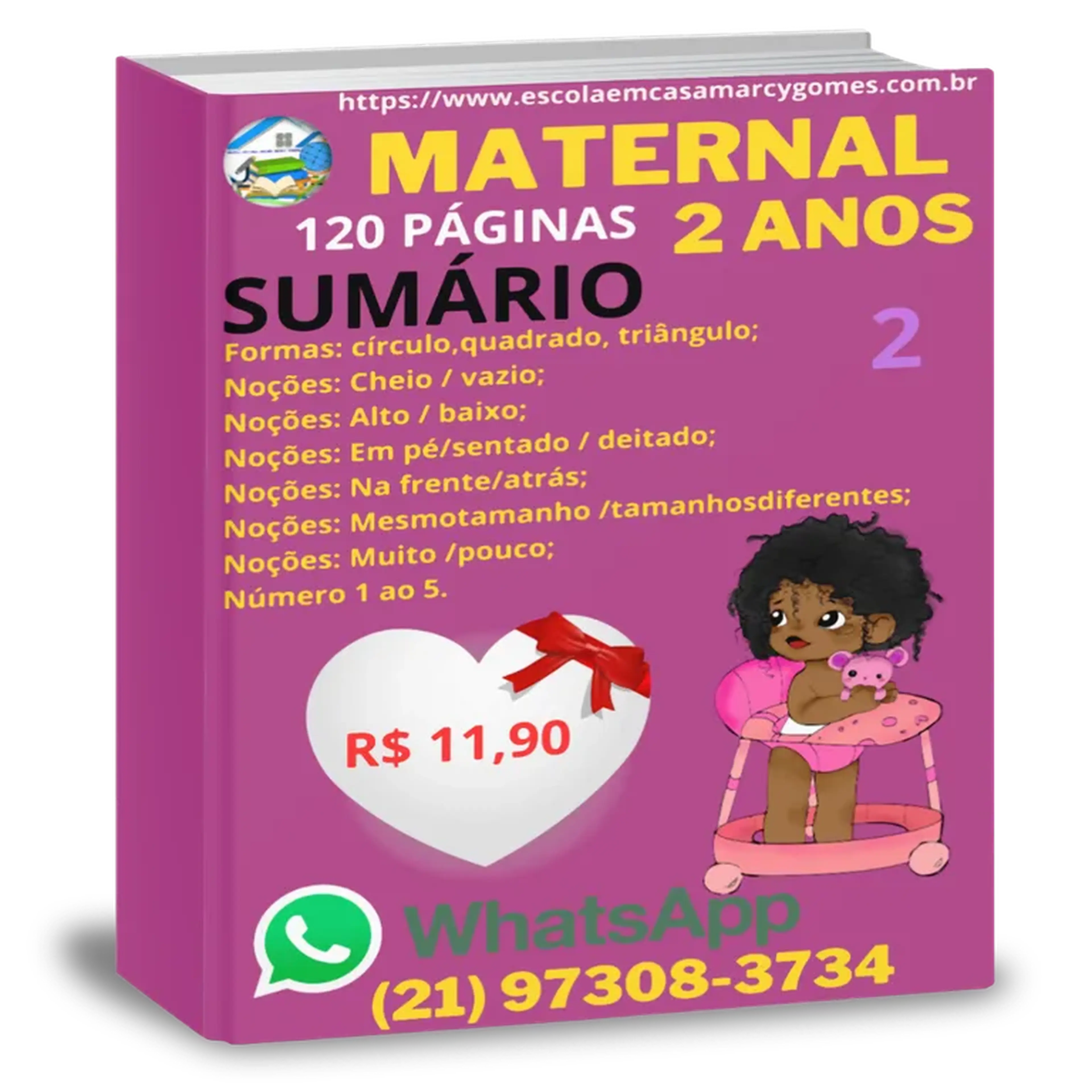 Apostila Maternal (2 Anos). PARTE 2. PDF - 120PG imagem