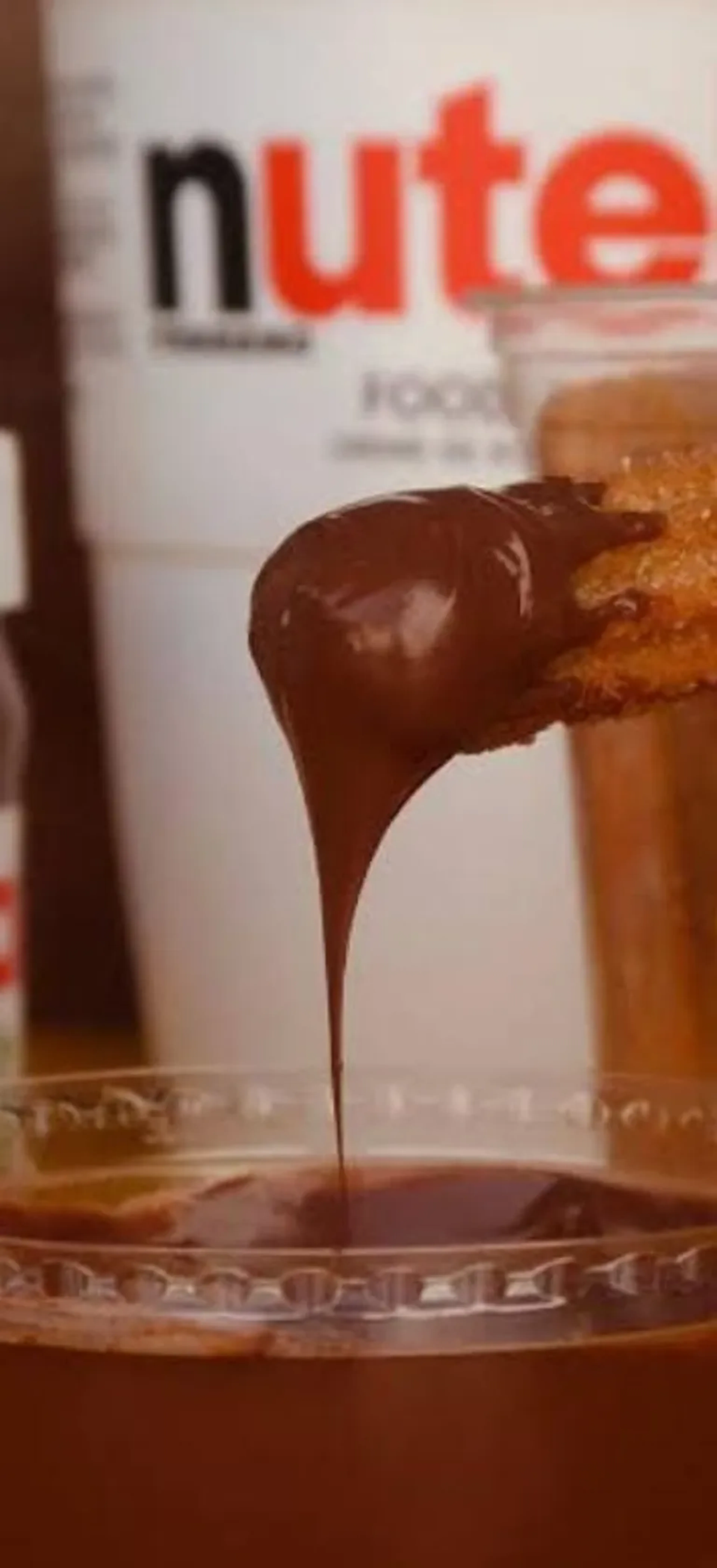 churros nutella só recheio imagem