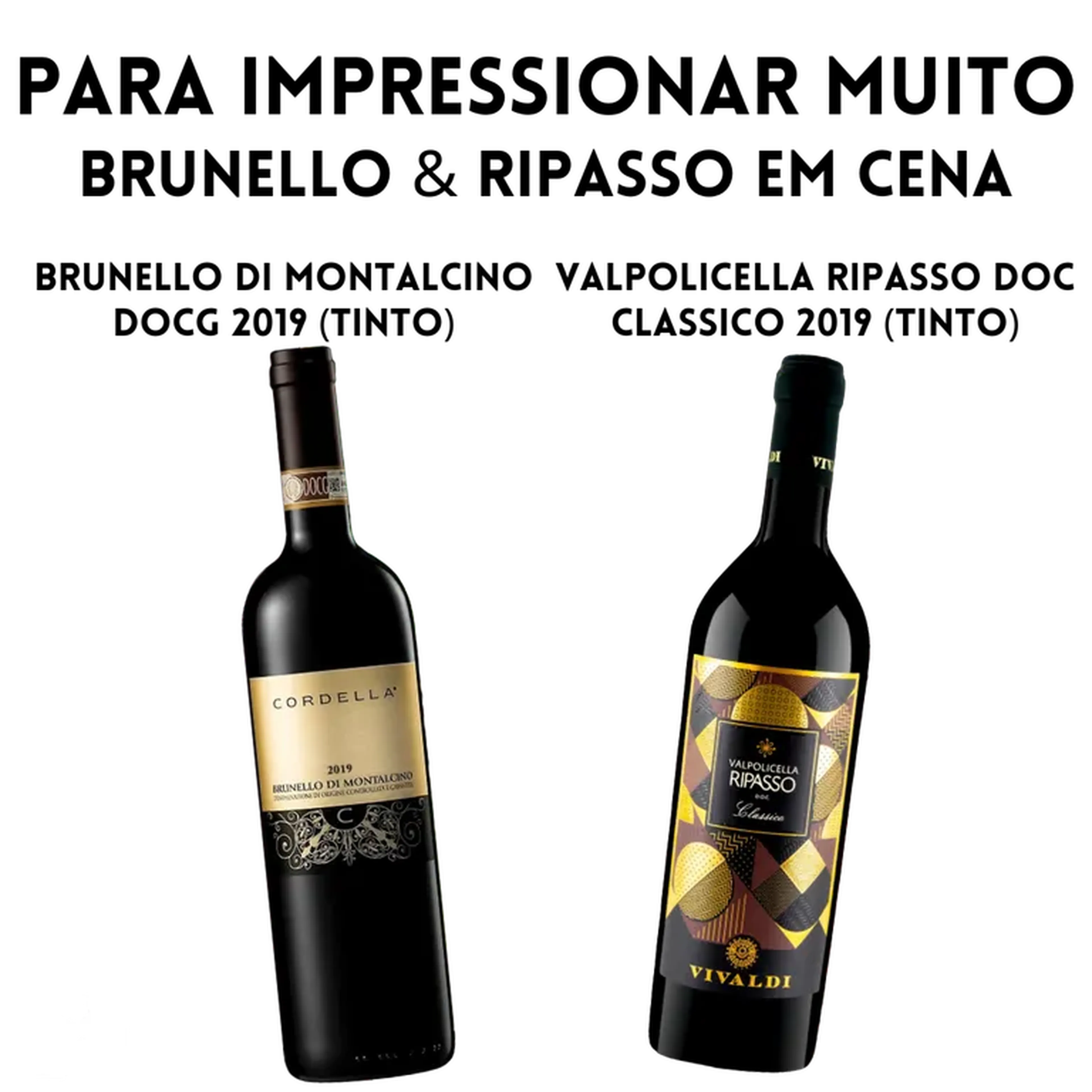 Para Impressionar Muito –Brunello imagem