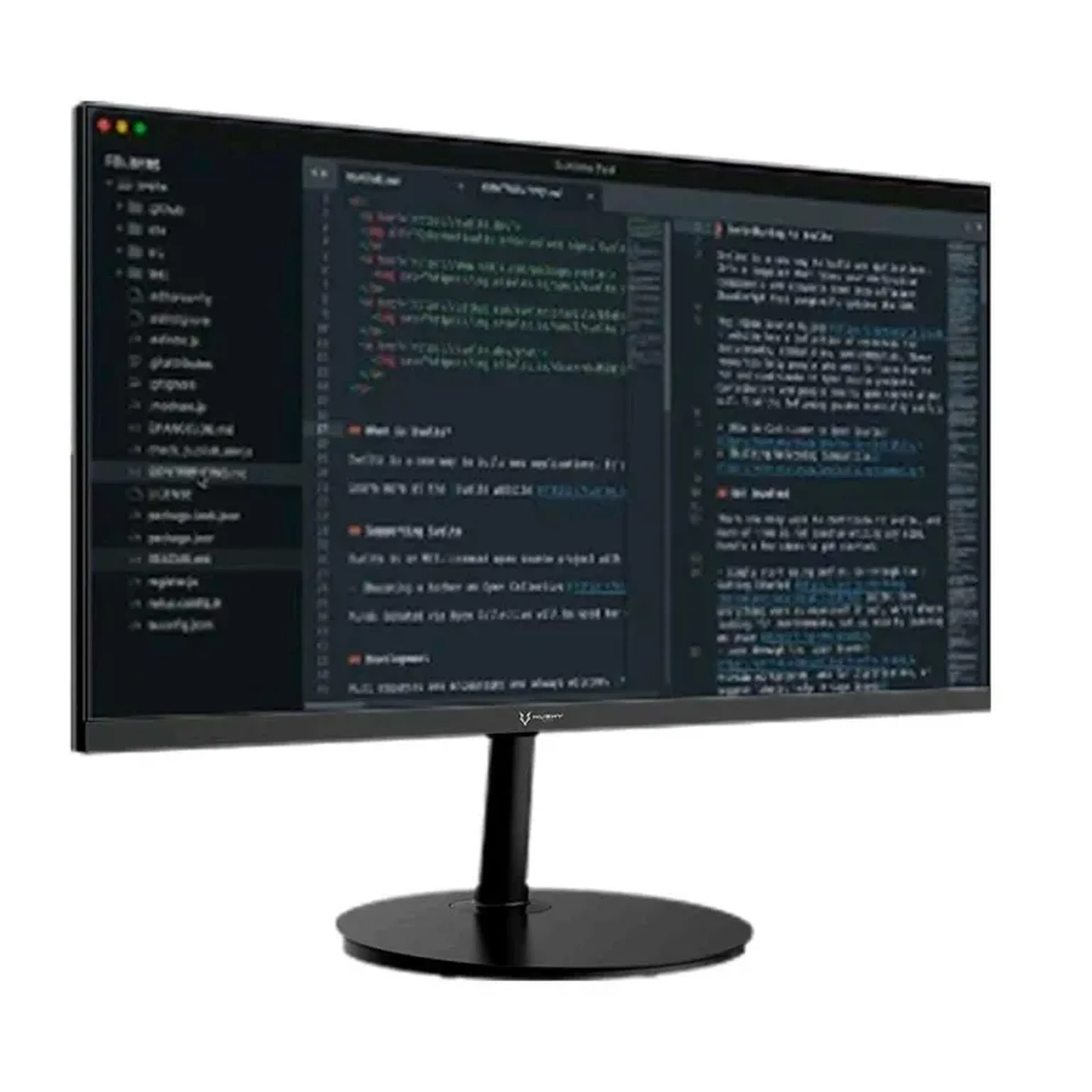 Monitor Husky 700, 22 POL, 100Hz VA, HDMI, VESA, Preto imagem