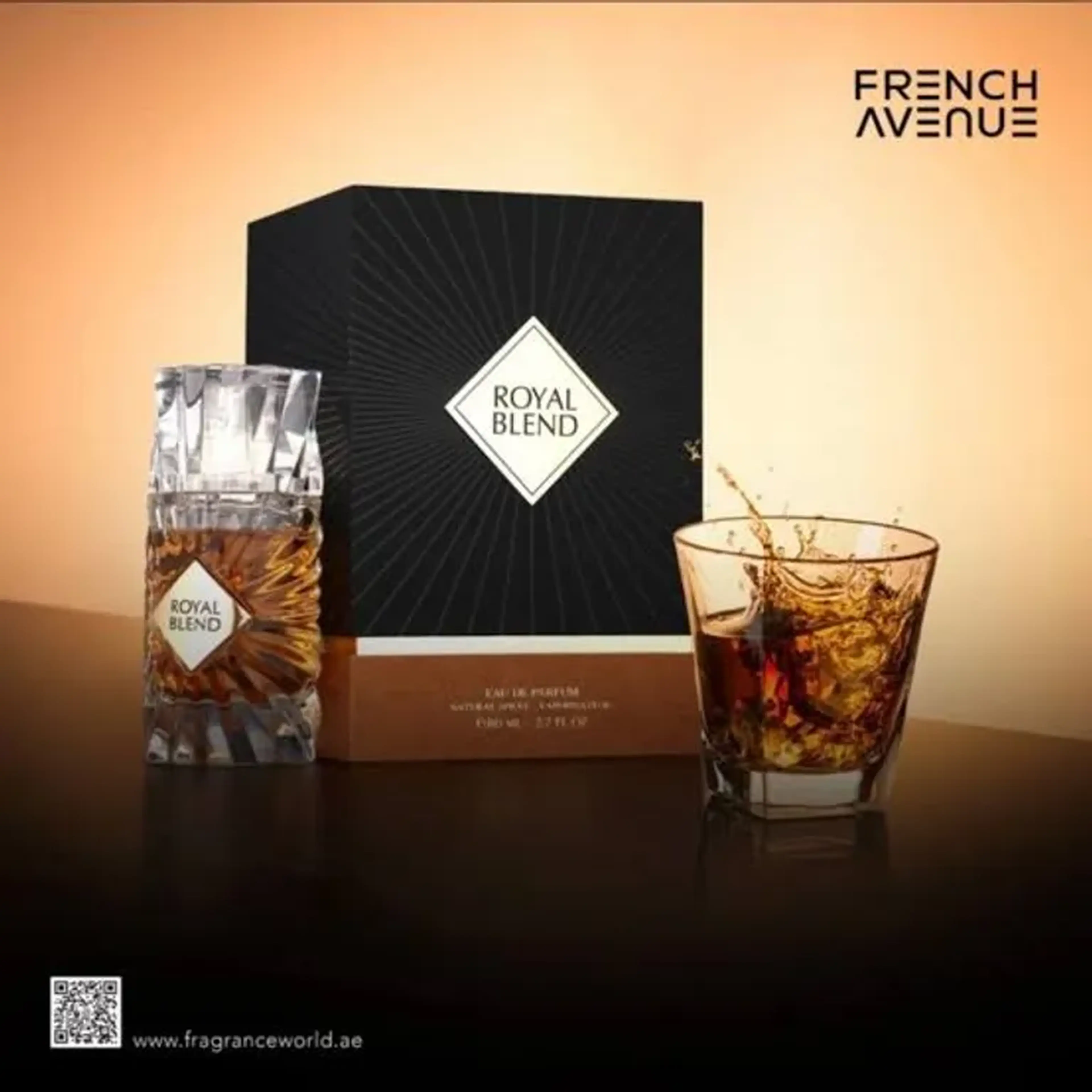 Royal Blend 100ml EDP Fragrância Mundial imagem