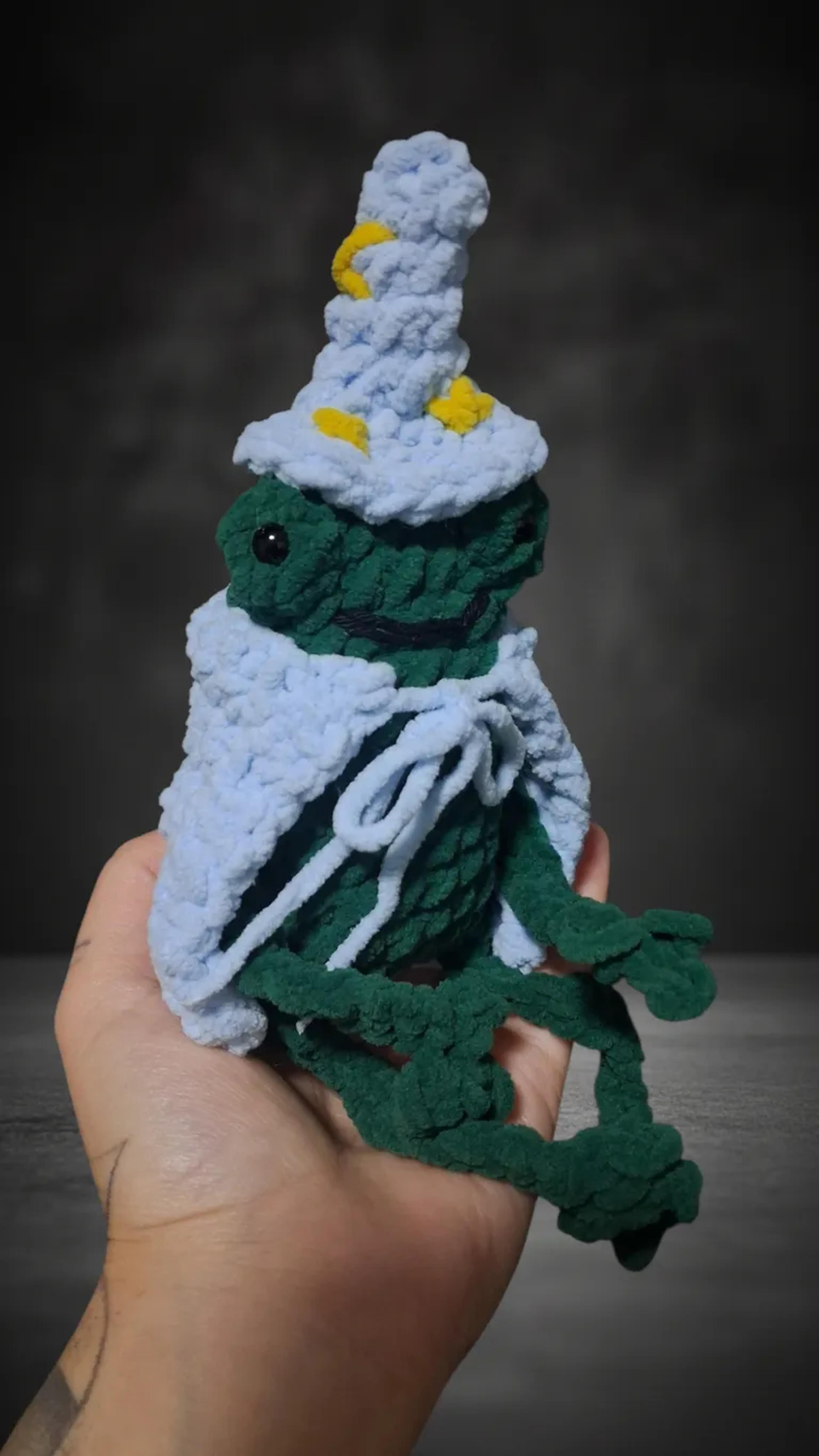 Sapo verde escuro 1🐸 imagem