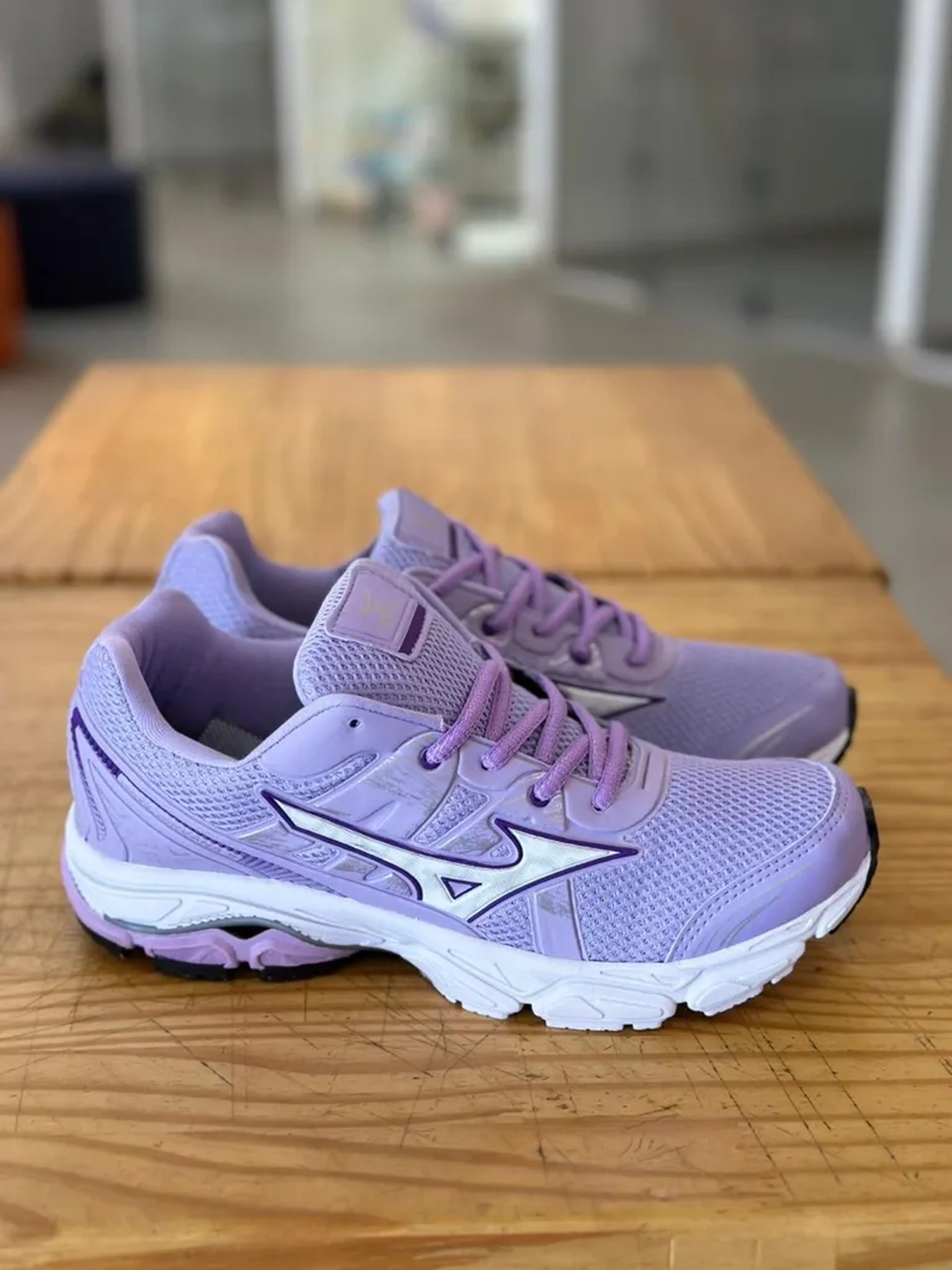 Tenis Mizuno Nirvana 9 Roxo imagem