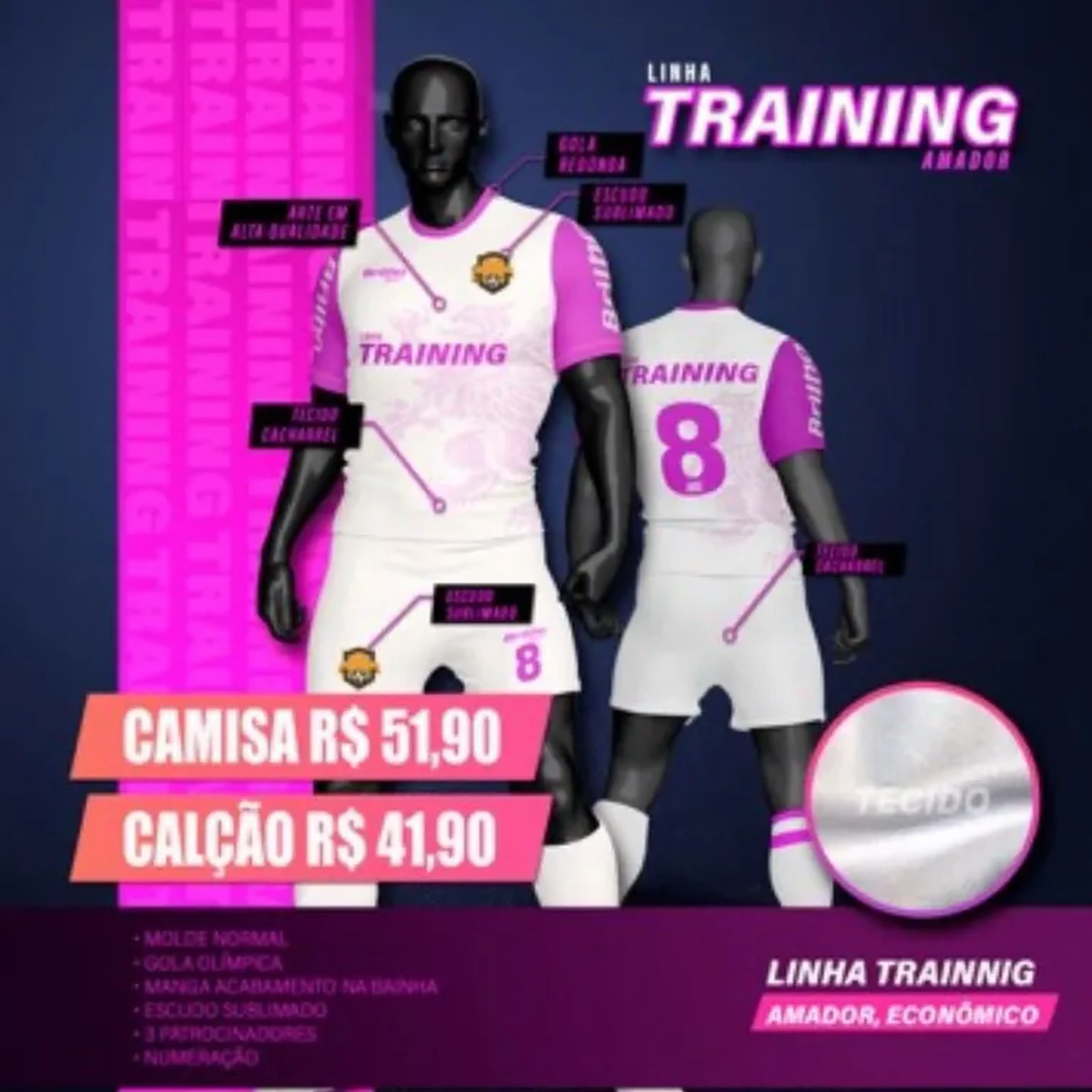 Camisa e Short Esportivo imagem