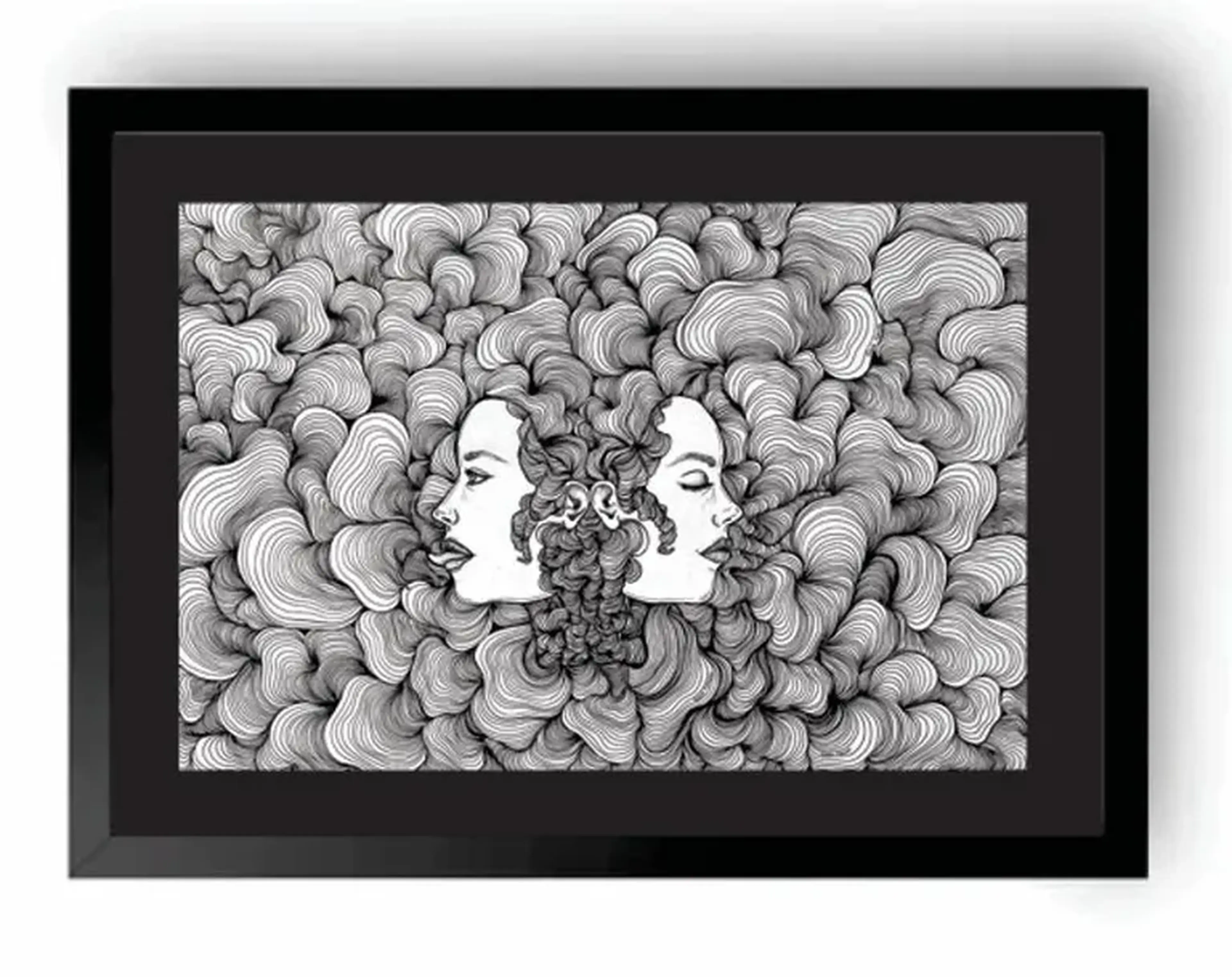 Duas- 63x45cm imagem