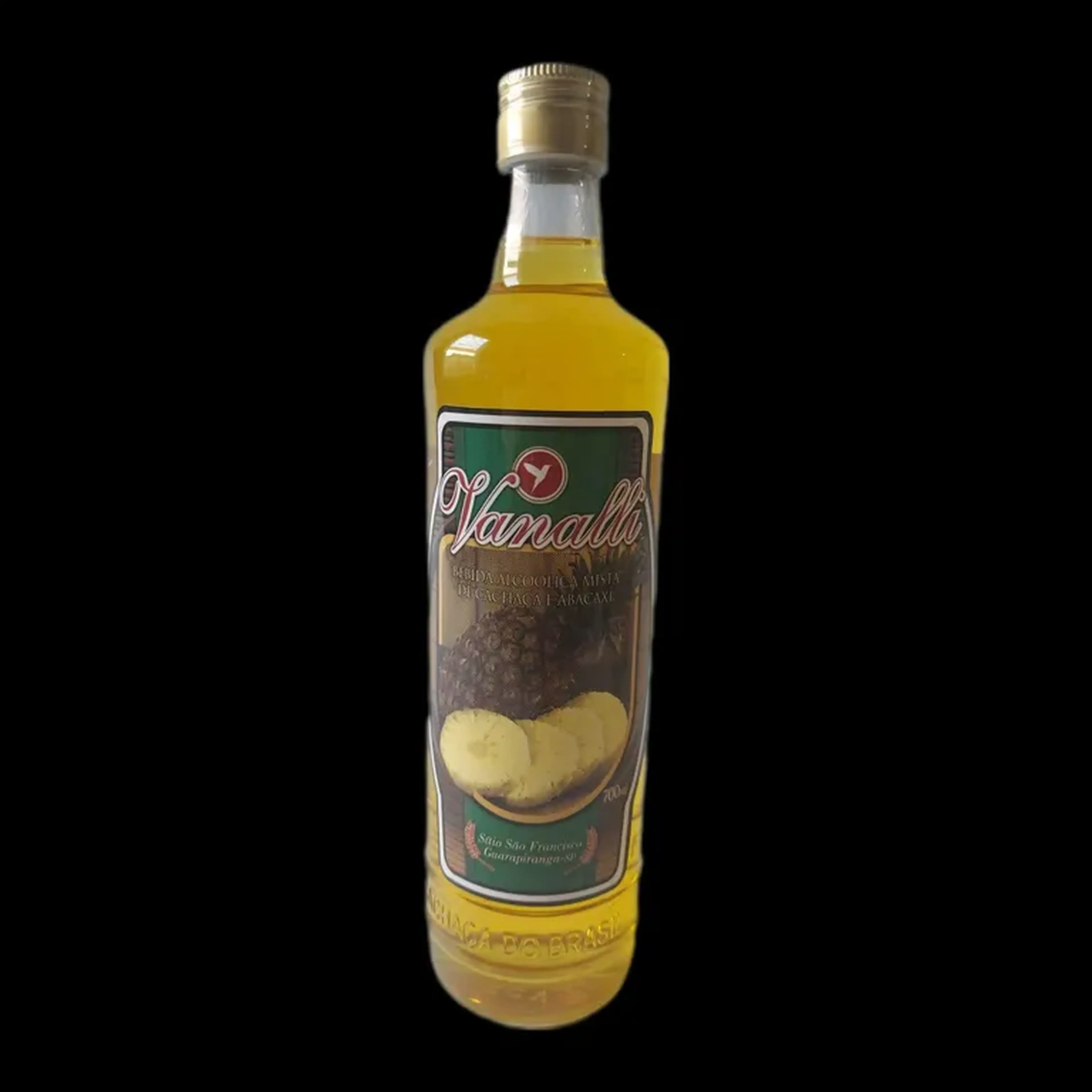 Bebida Alcoólica Mista de Cachaça e Abacaxi Vanalli - 700 ml imagem