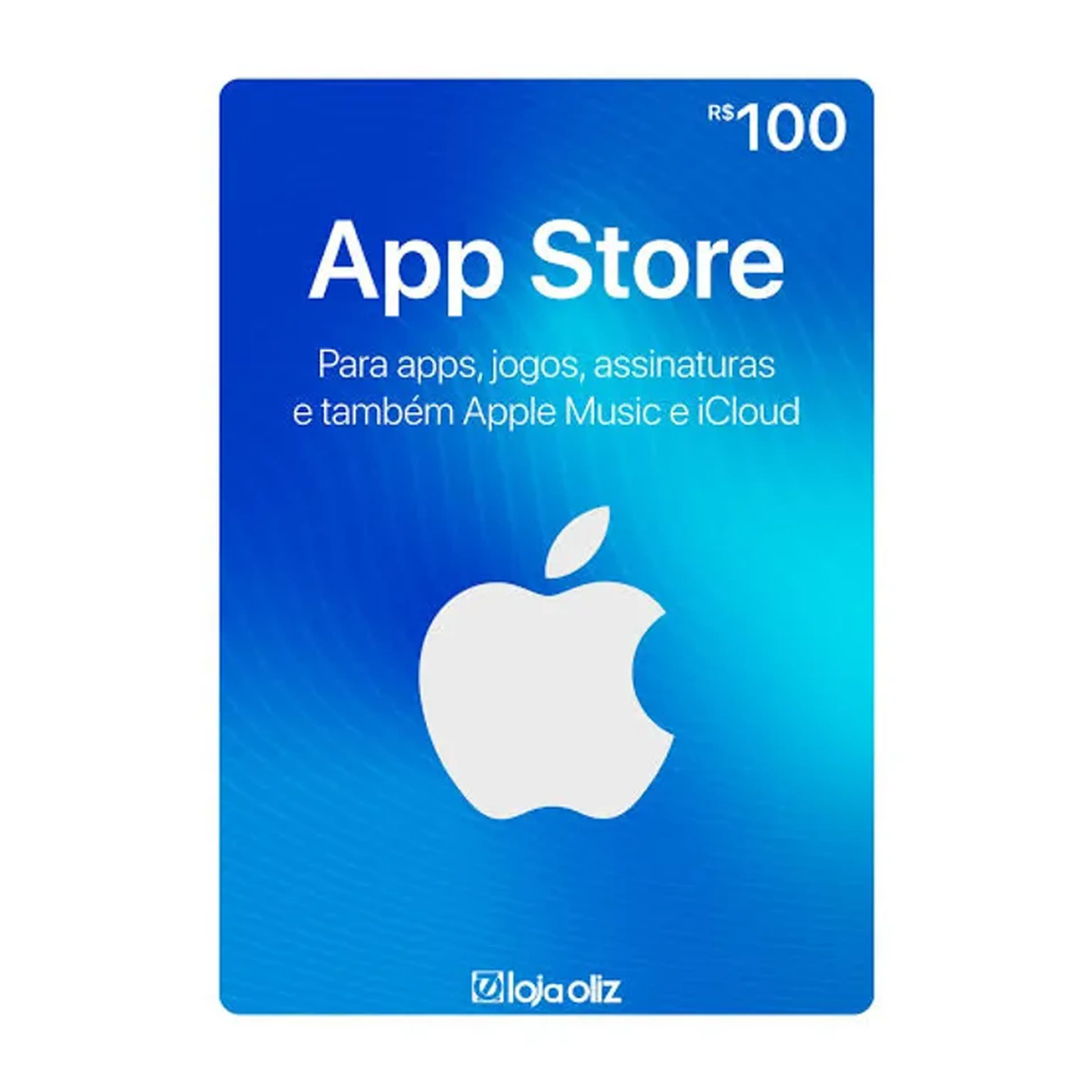 CARTÃO GIFT CARD APPLE STORE imagem