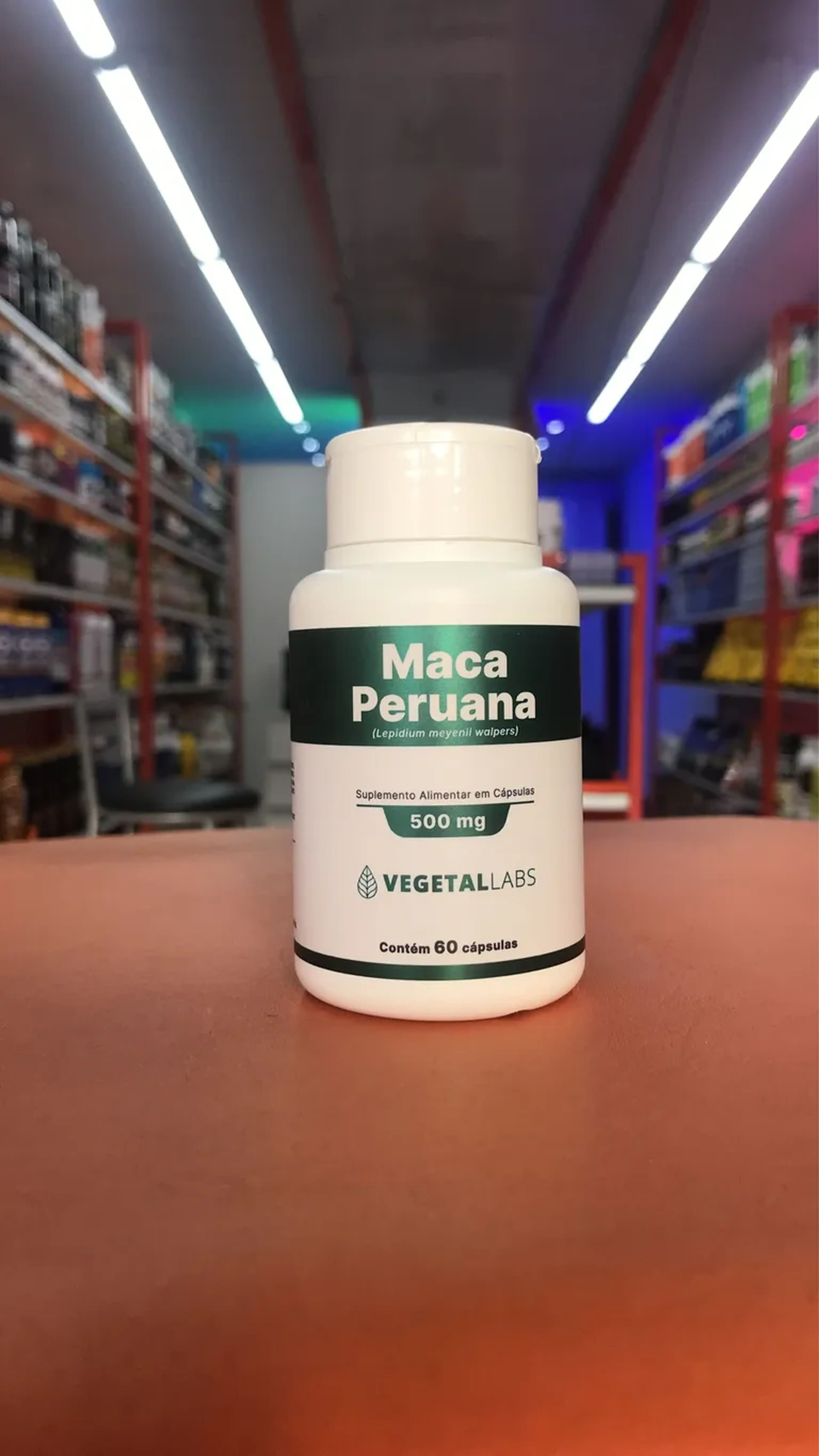 Maca Peruana Vegetal Labs 500mg 60caps imagem
