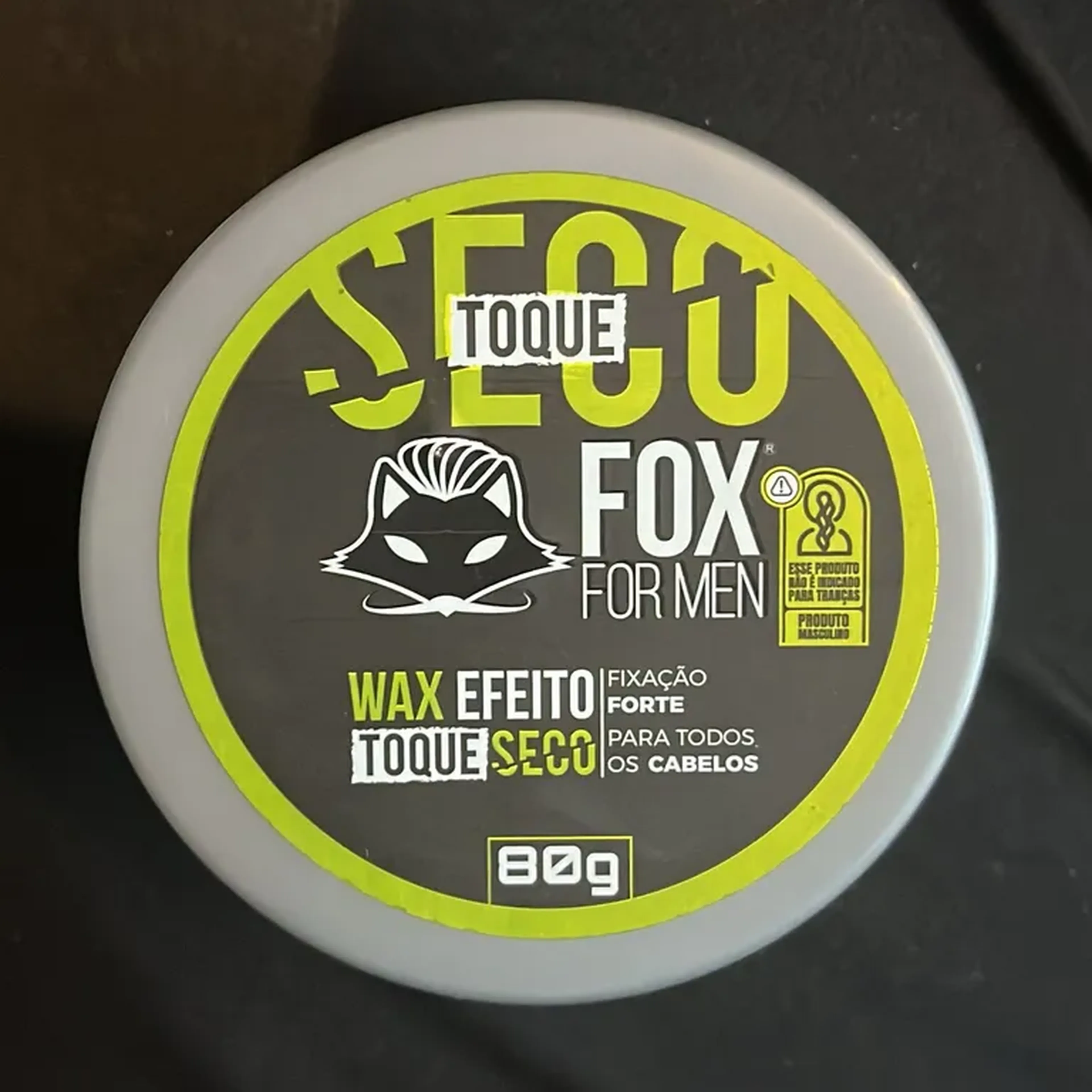 Pomada toque seco Fox for men 80g imagem