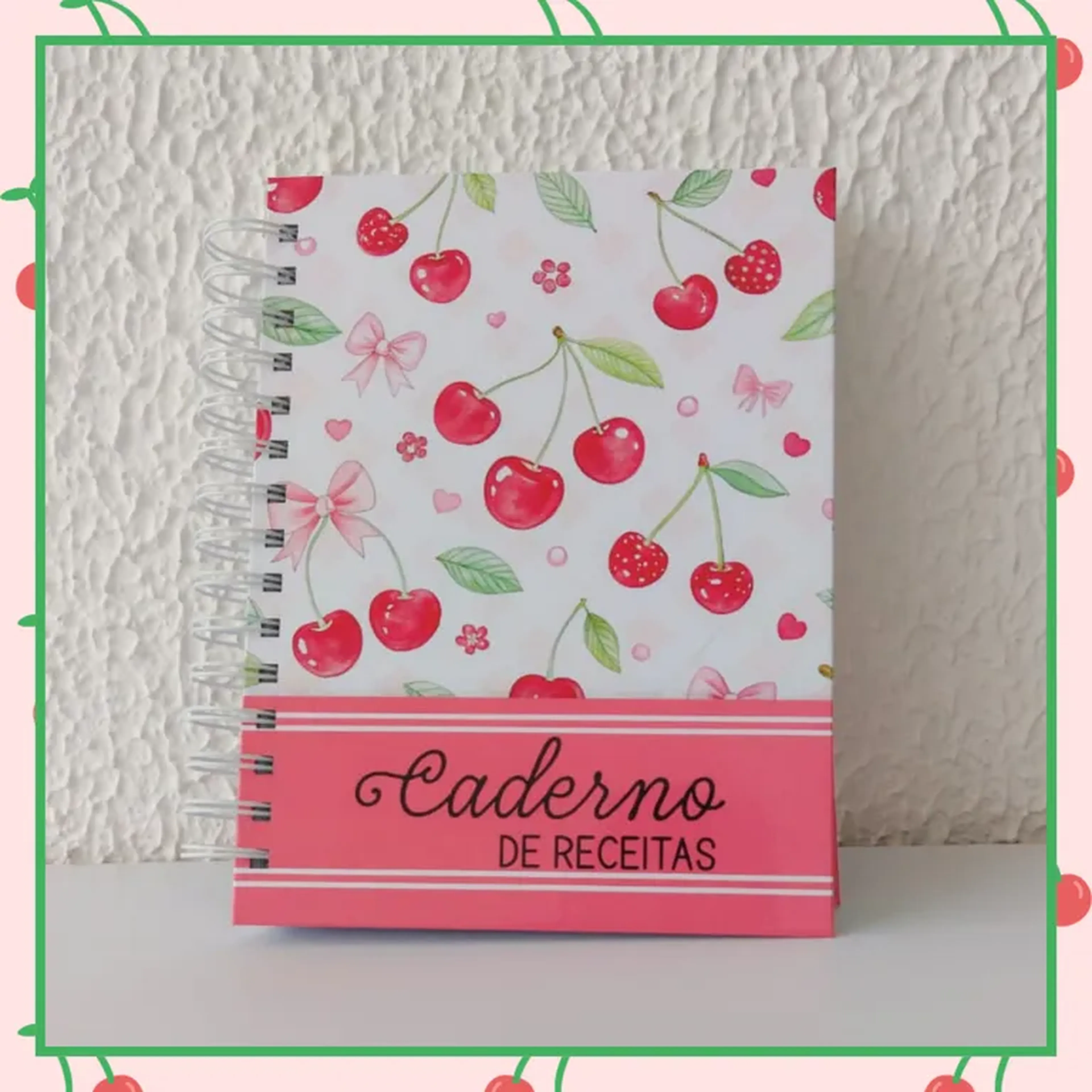 Caderno de Receitas Cereja imagem