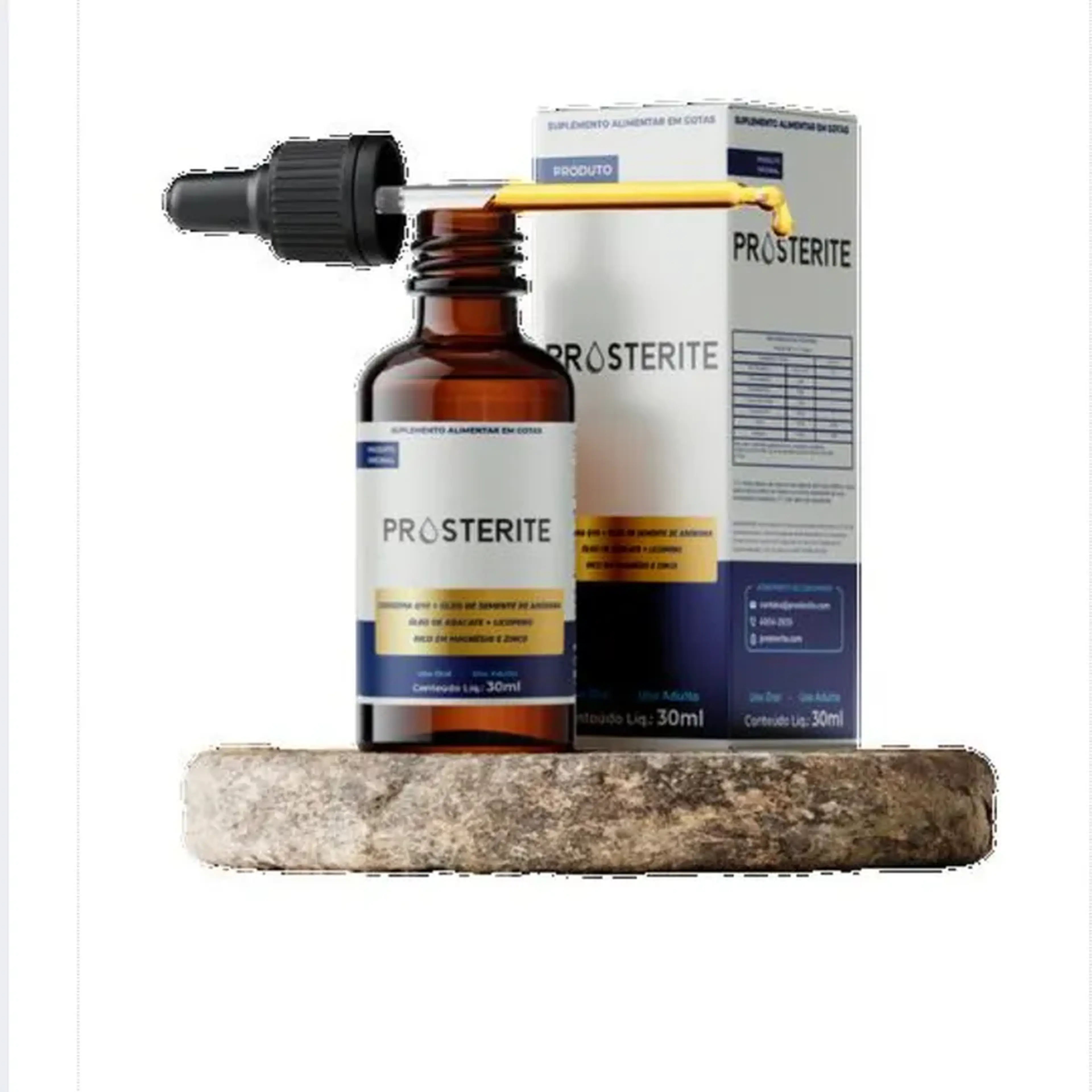 Suplemento Alimentar de Gotas Prosterite imagem