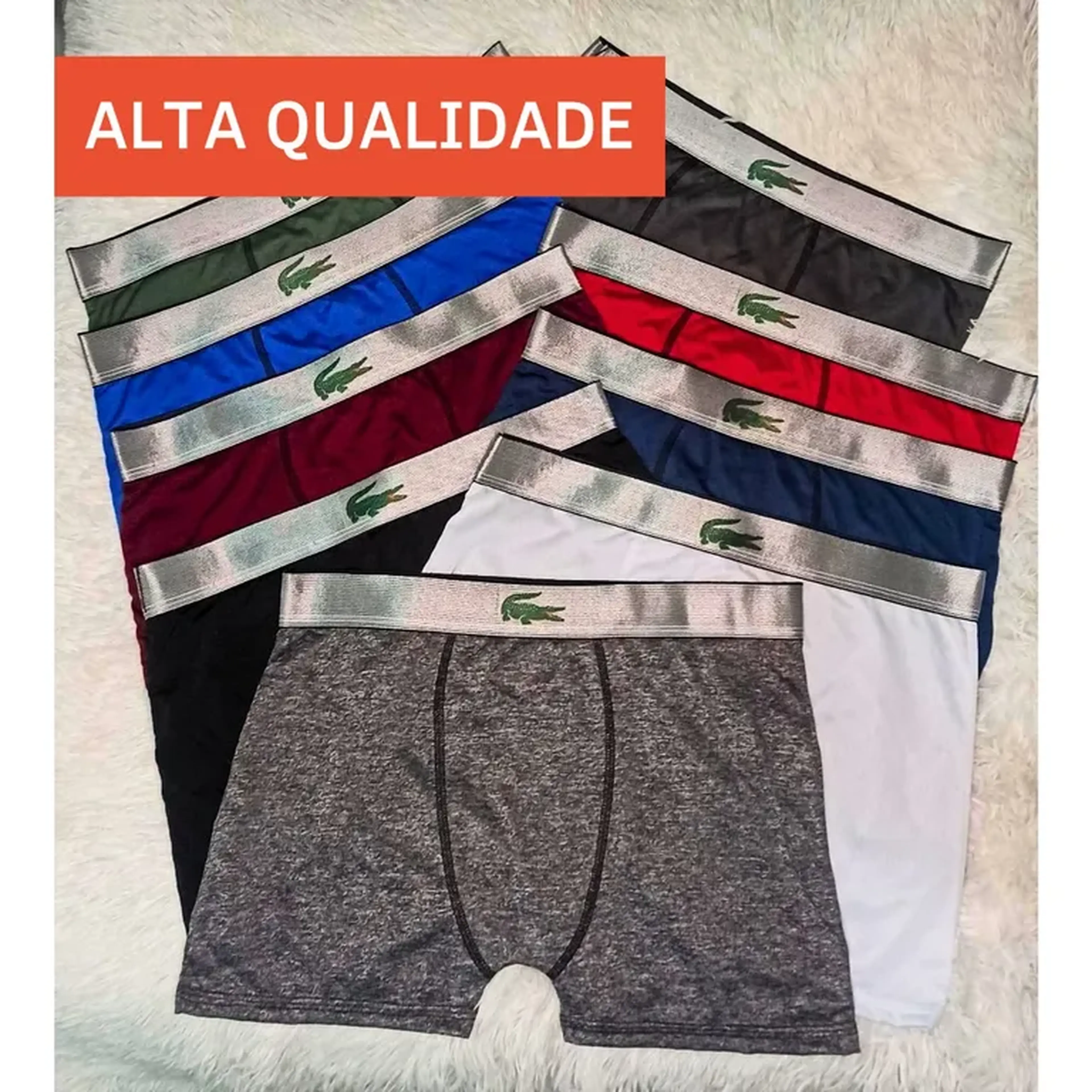 cuecas Boxer Adulto Envio Imediato microfibra core imagem