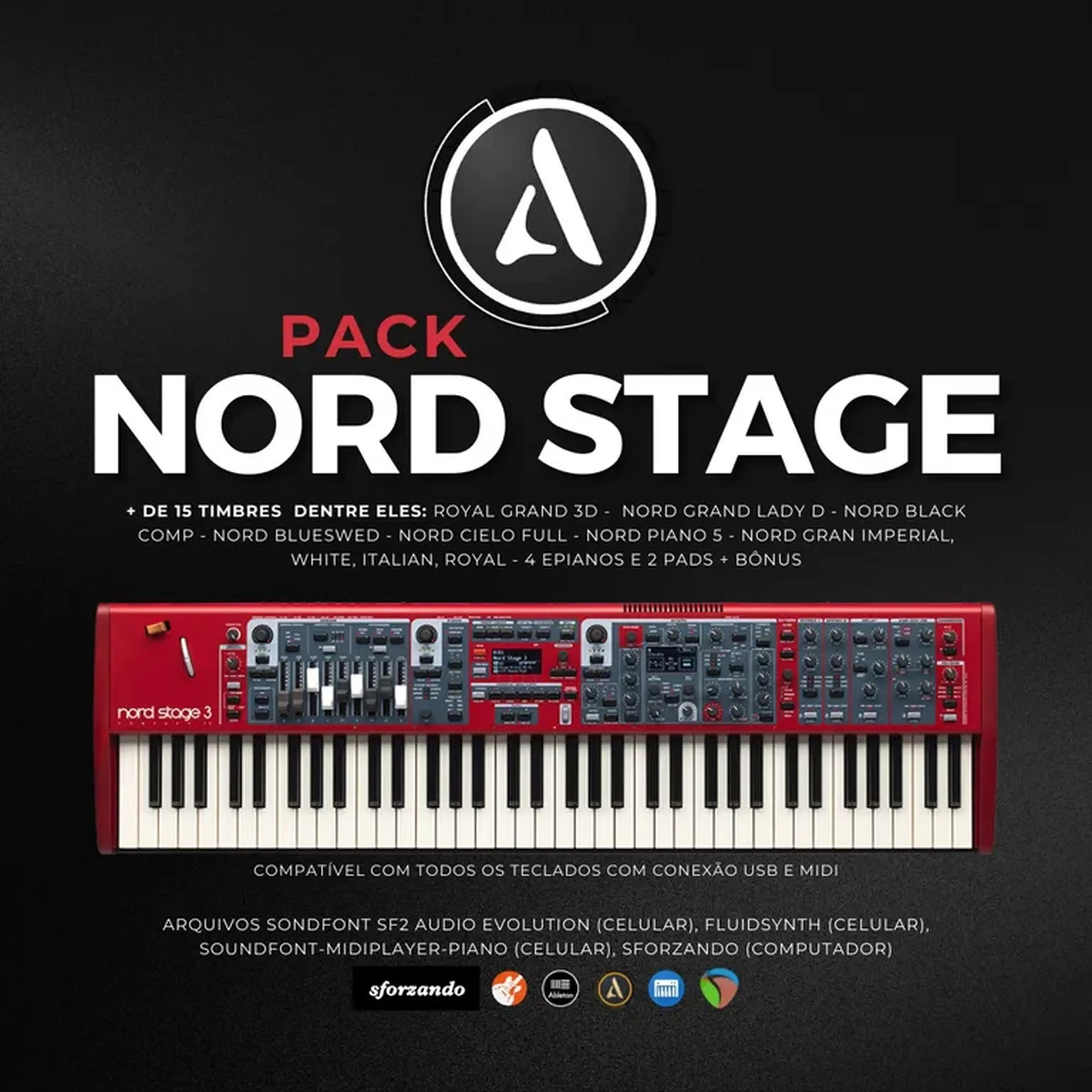 Nord Stage Timbres Sf2 imagem