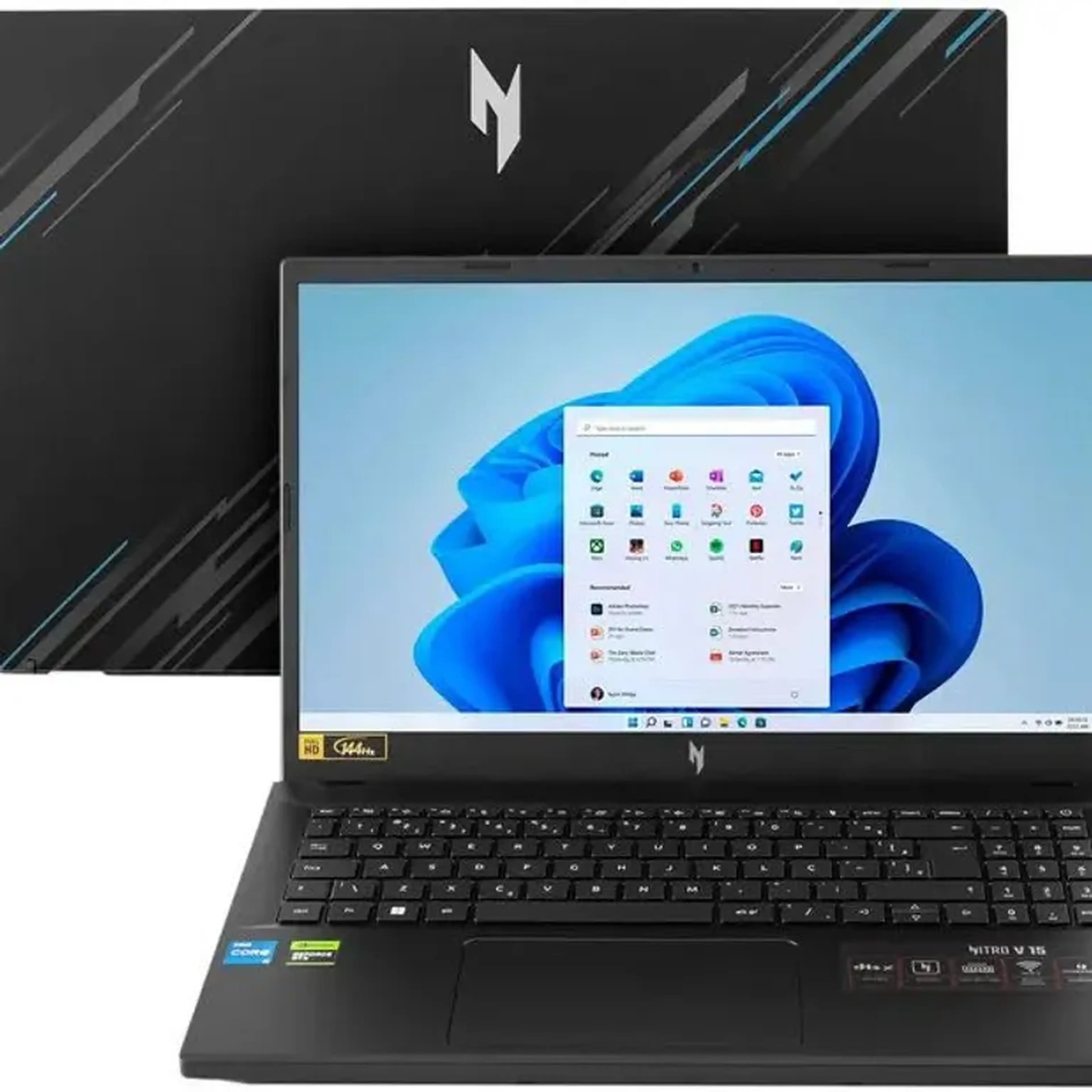 Acer Nitro V15 Intel core I5 8RAM 512SSD RTX2050 imagem