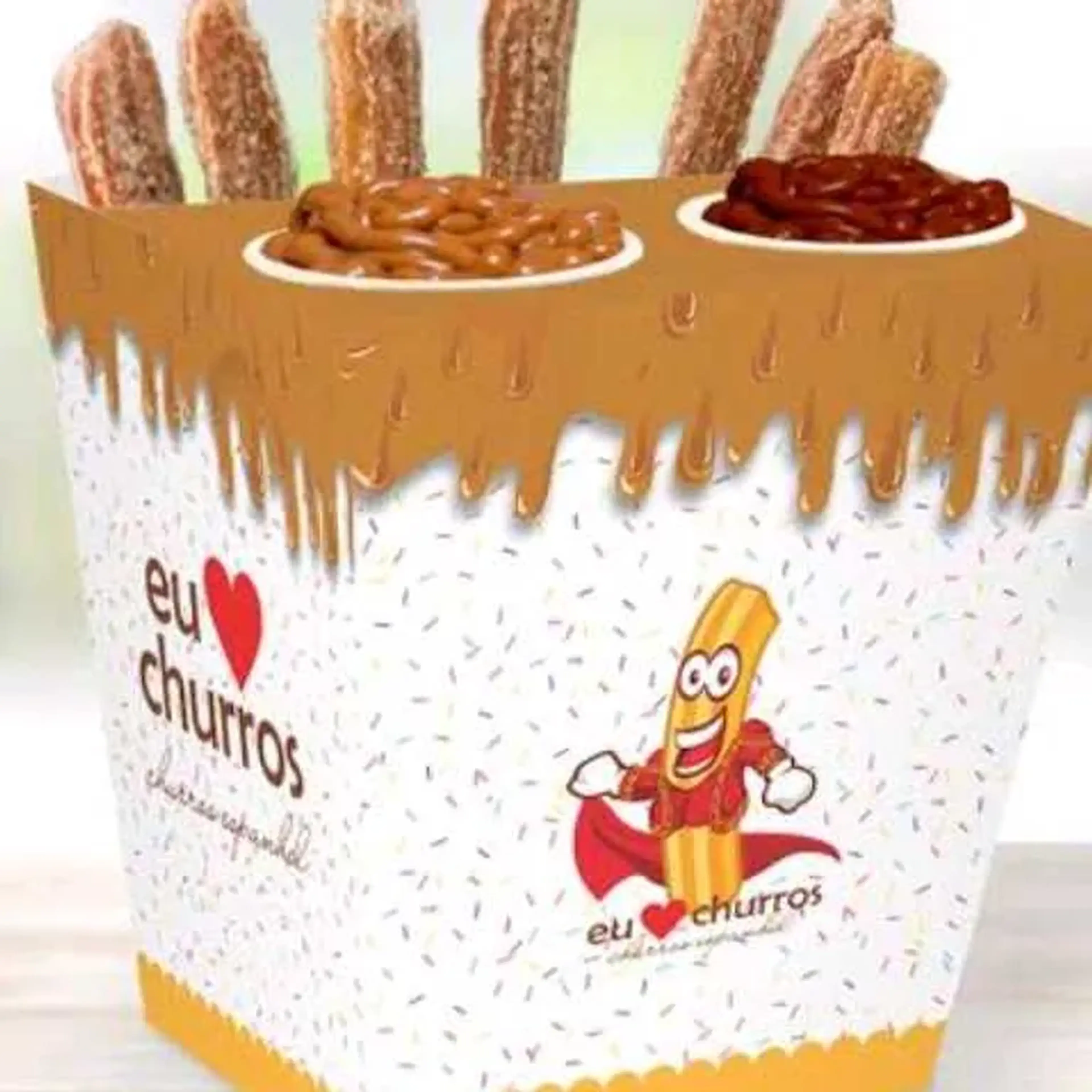 churros espanhol doce de leite imagem