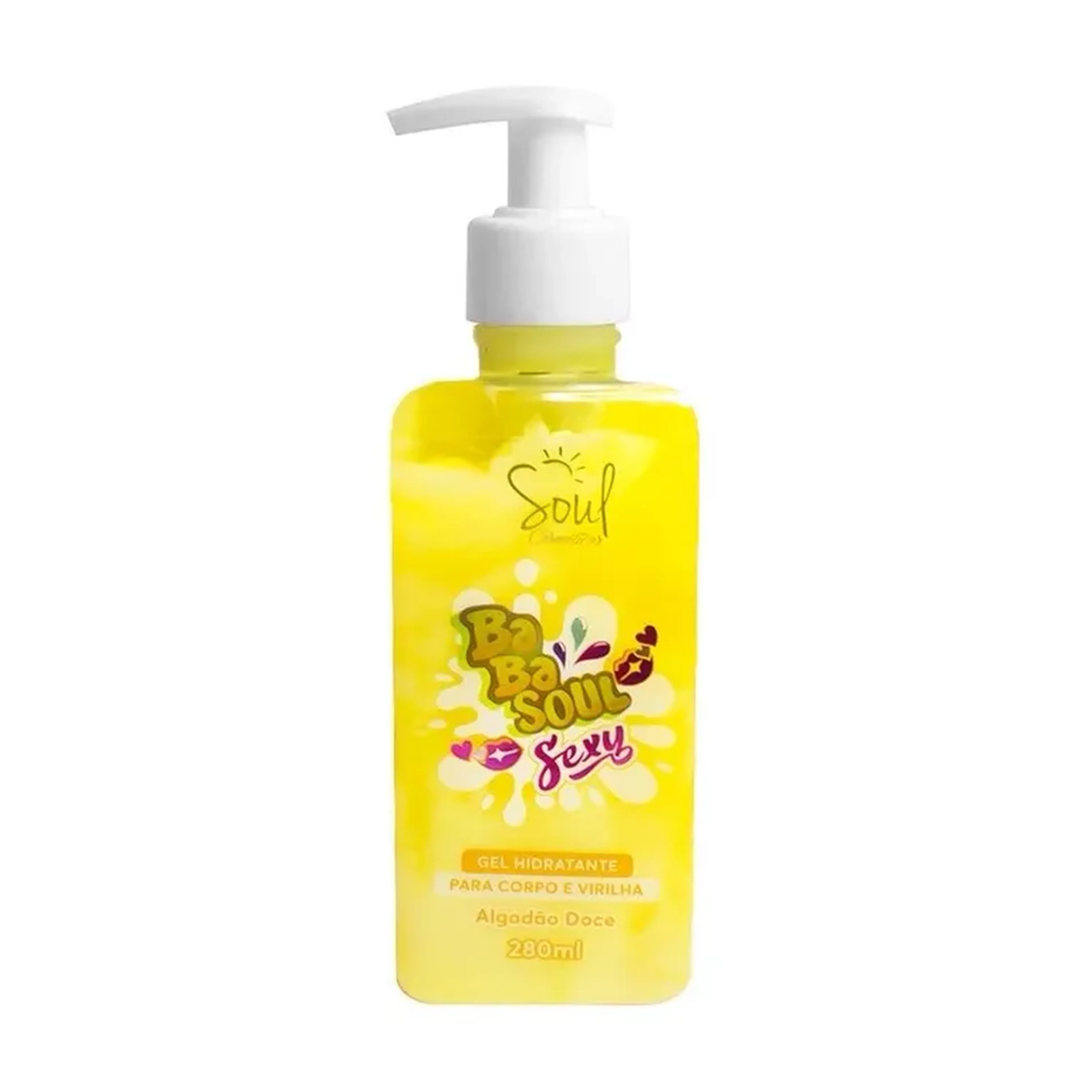 Gel hidratante para corpo e virilha - Algodão doce imagem