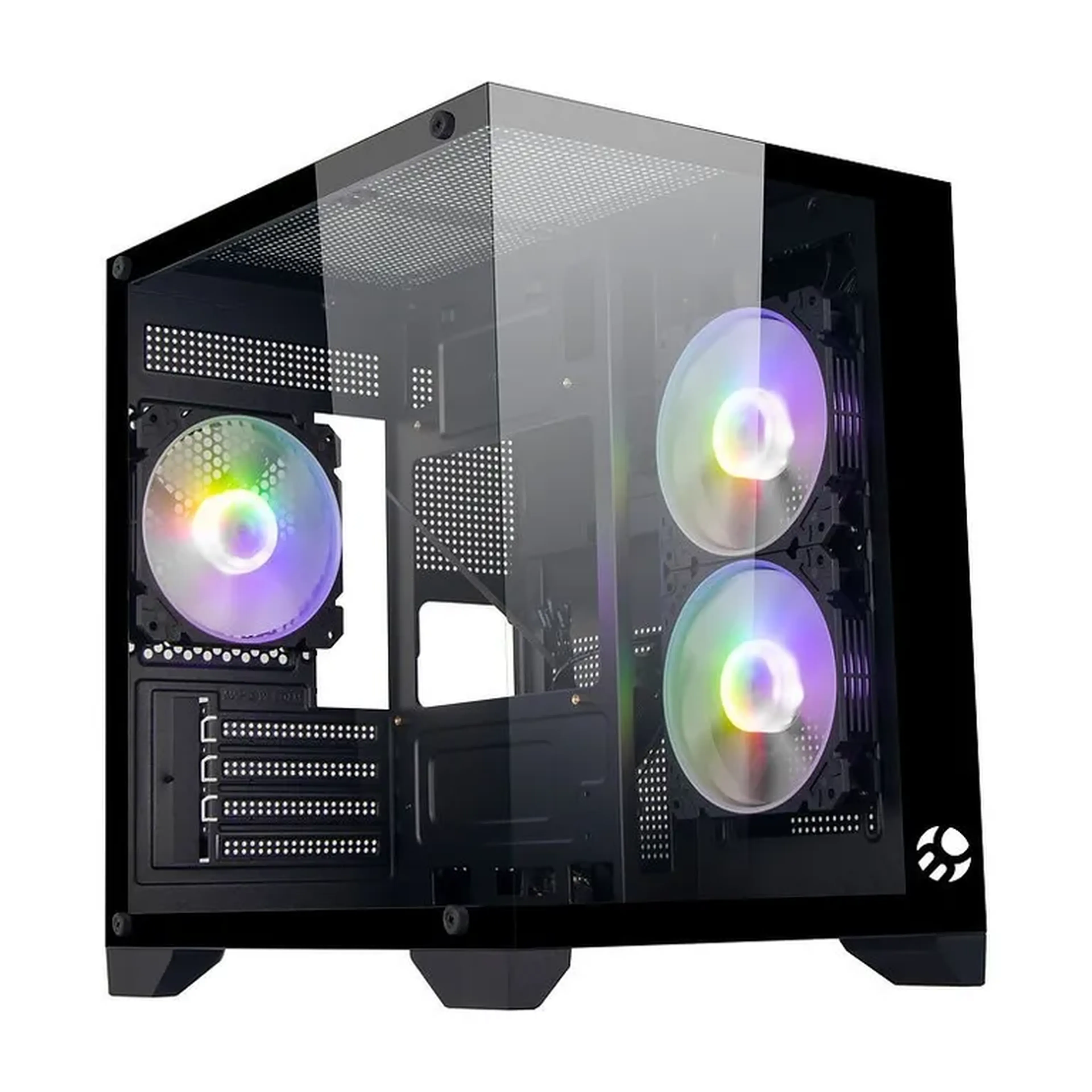 Gabinete Gamer Branco Soul Pro Bg-052 3 Fan Argb Aquario imagem
