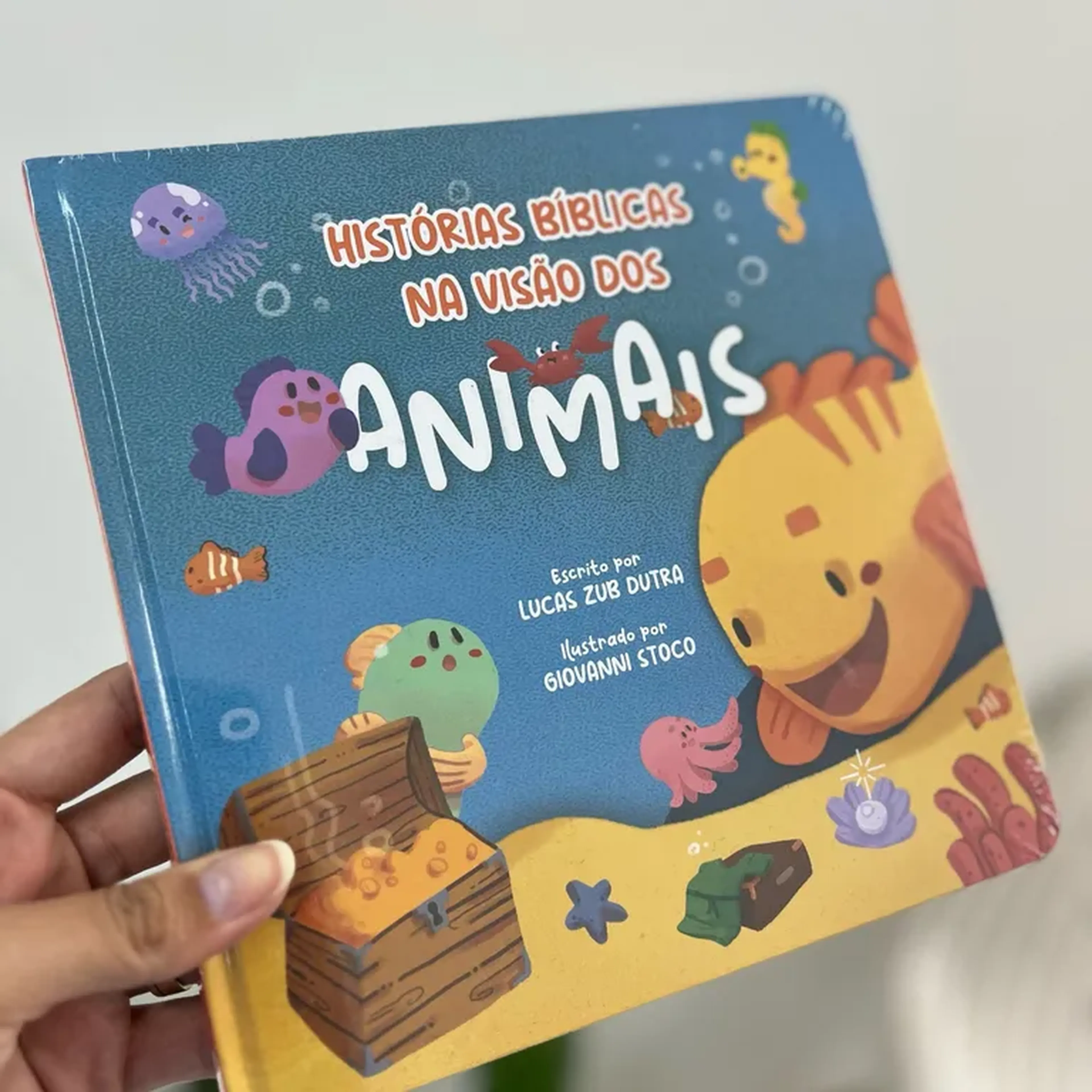 Livro histórias bíblicas na visão dos animais imagem
