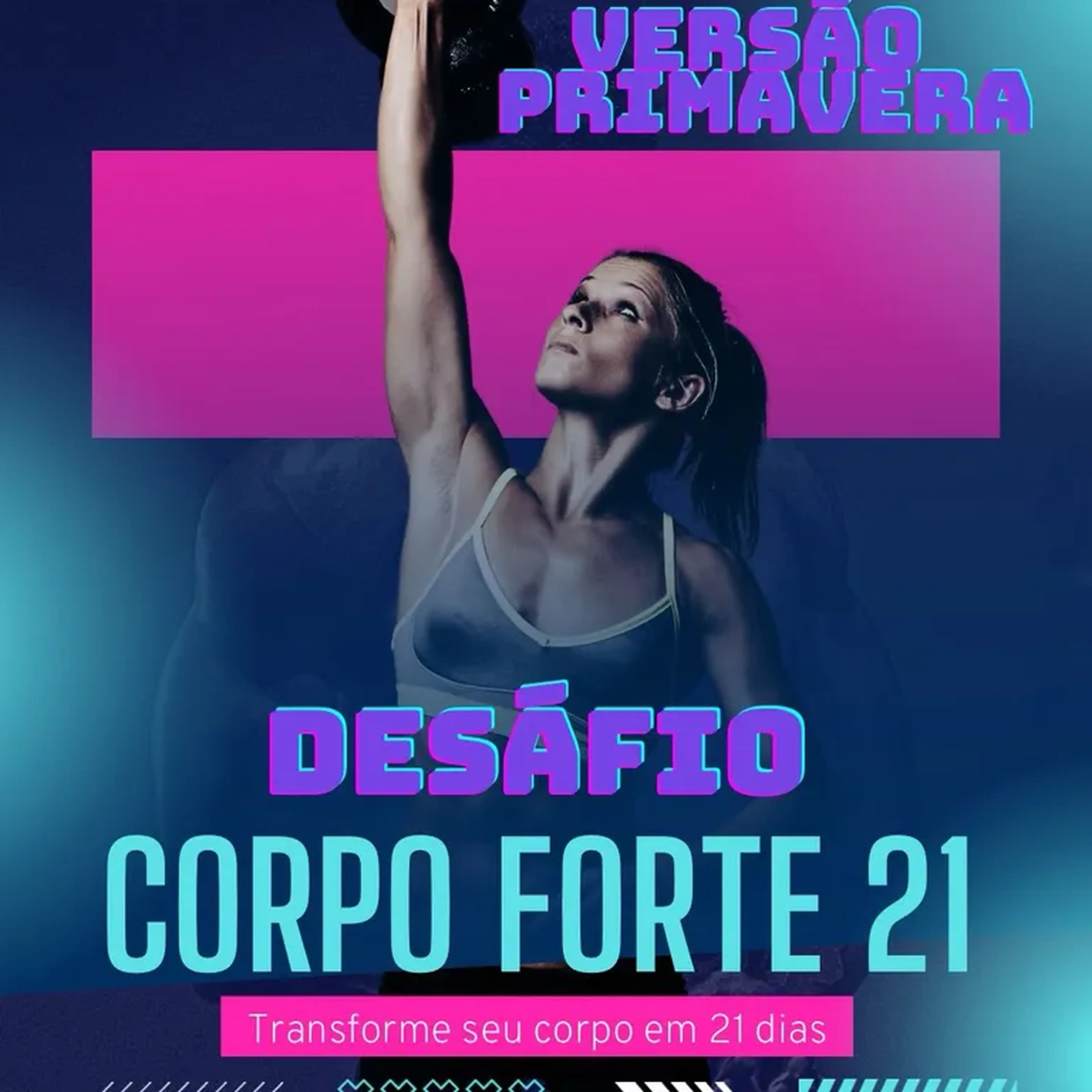 Desafio corpo forte imagem