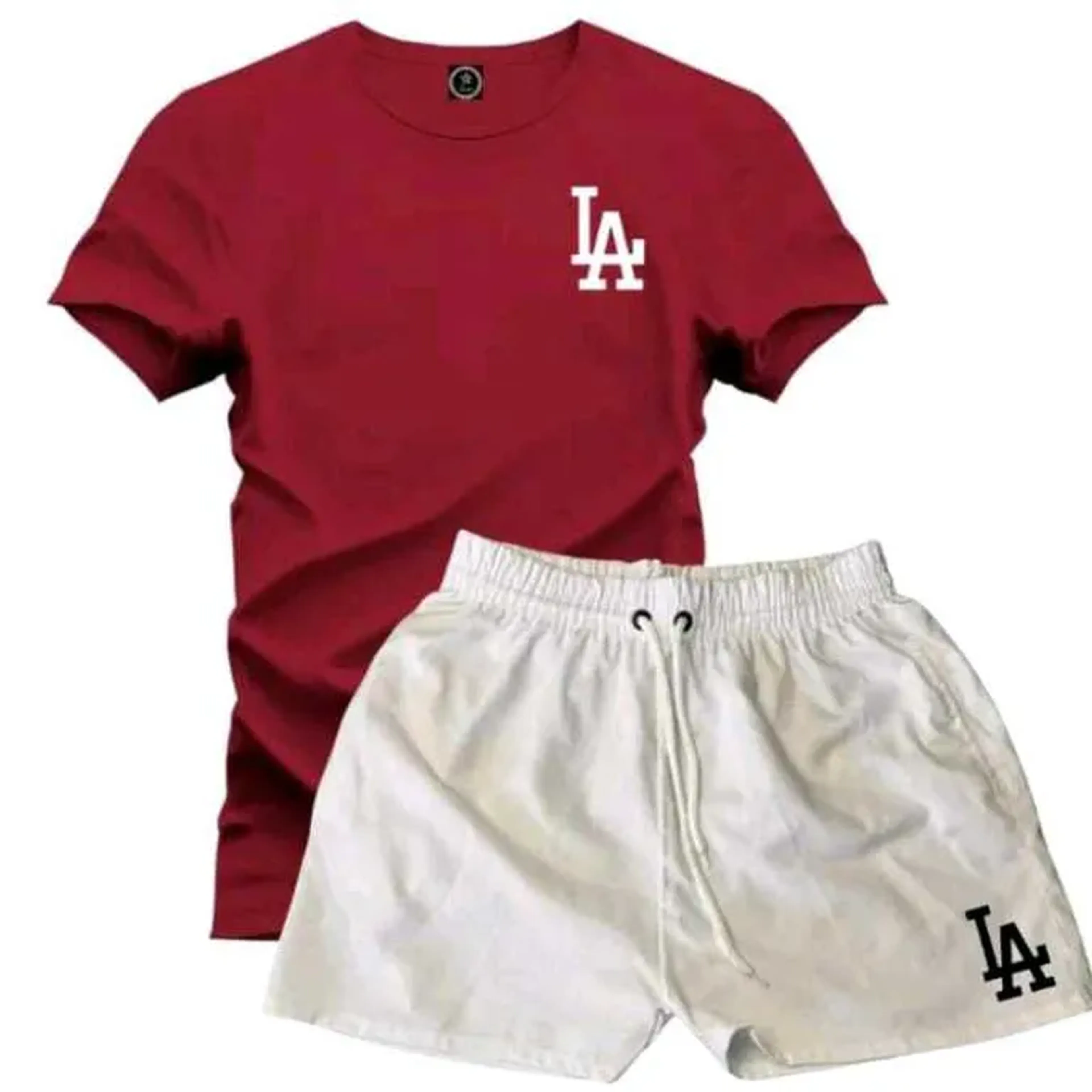 kit Conjunto CAMISA+SHORTS LA imagem