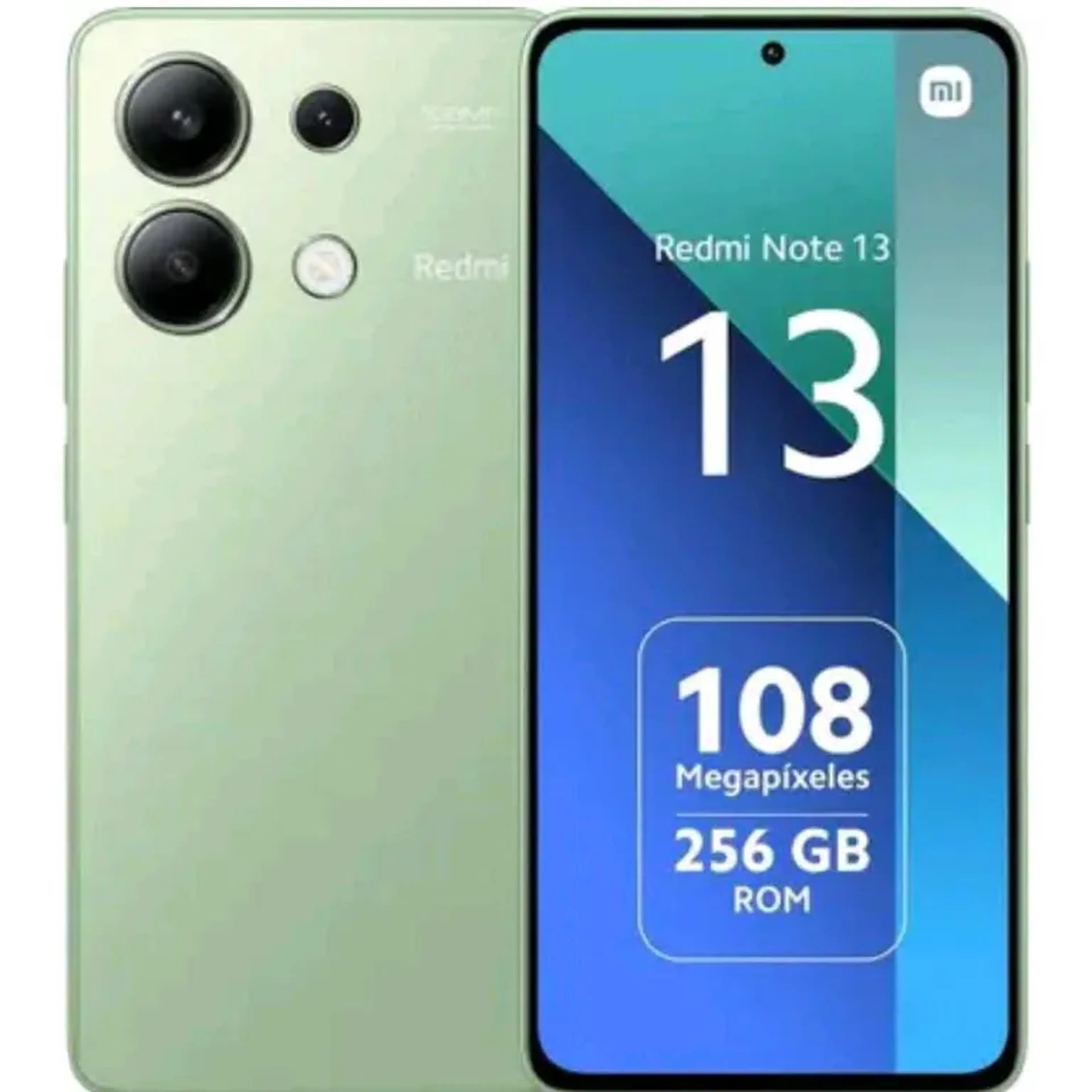 Smartphone Xiaomi Redmi Note 13 256GB 8GB Ram (Mint Green) Verde imagem