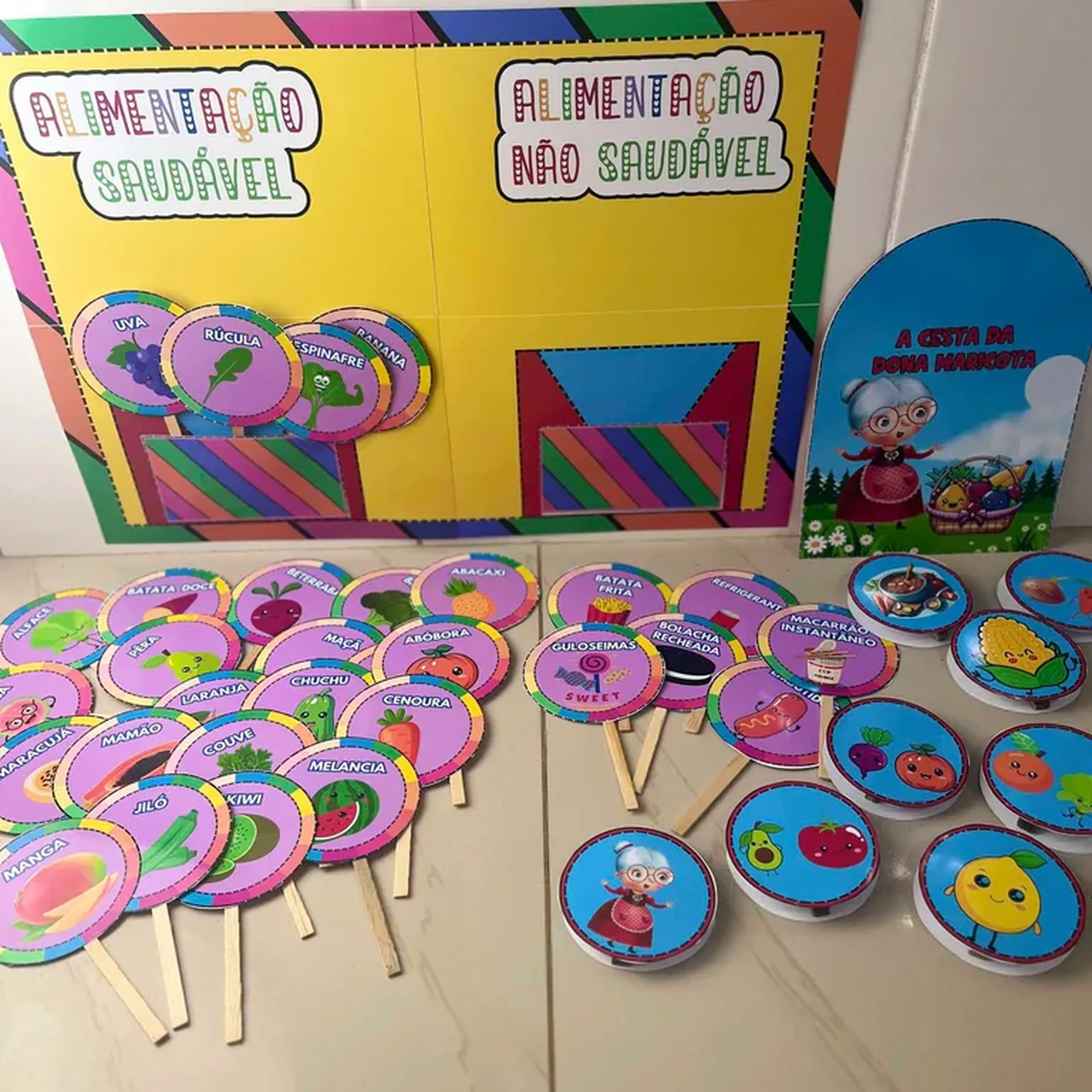 🍎🥦 Projeto Alimentação Saudável 🥕🍉 imagem