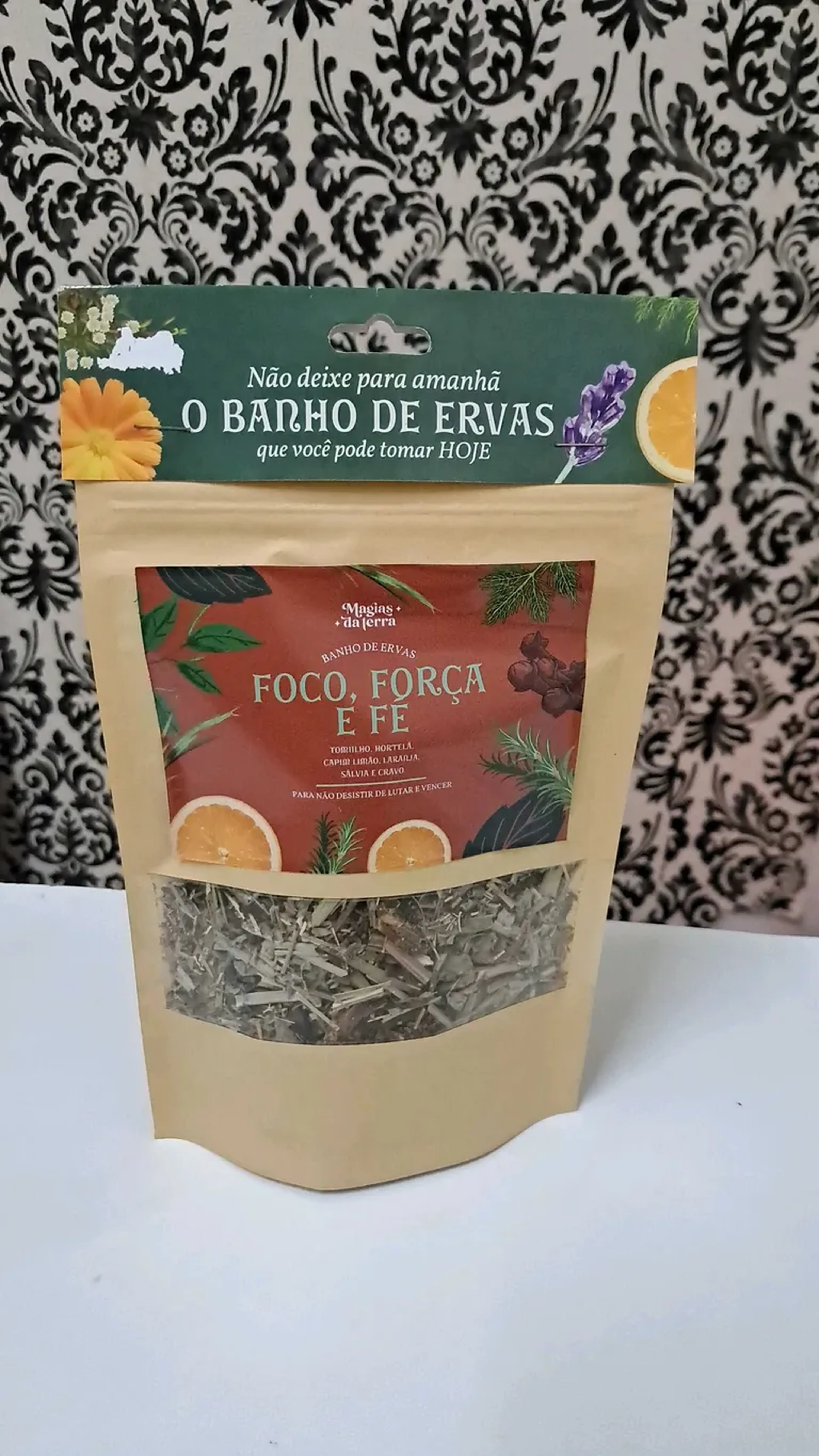 Banho de Ervas Foco, Força e Fé. imagem