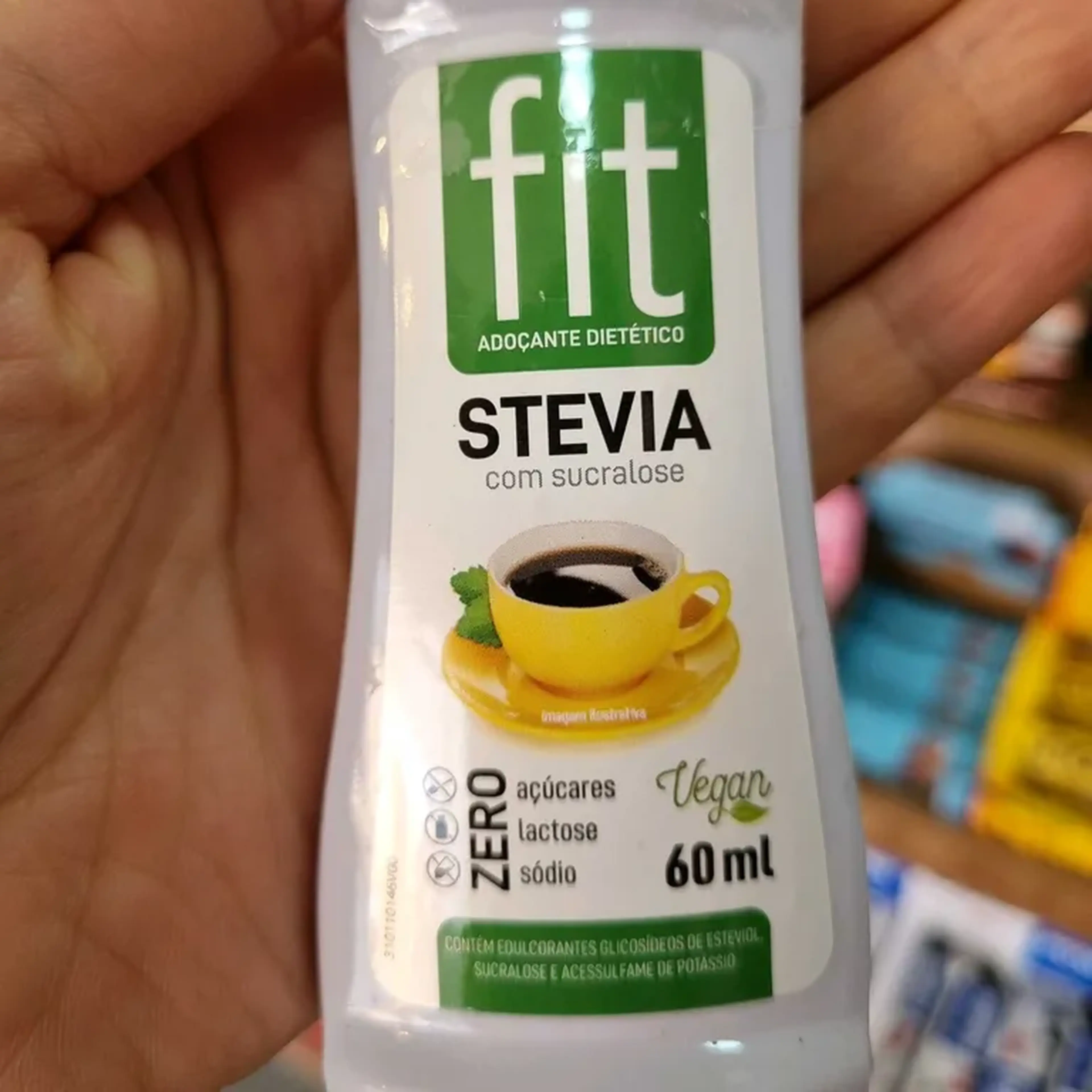 STEVITA FIT STEVIA COM SUCRALOSE 60ML imagem