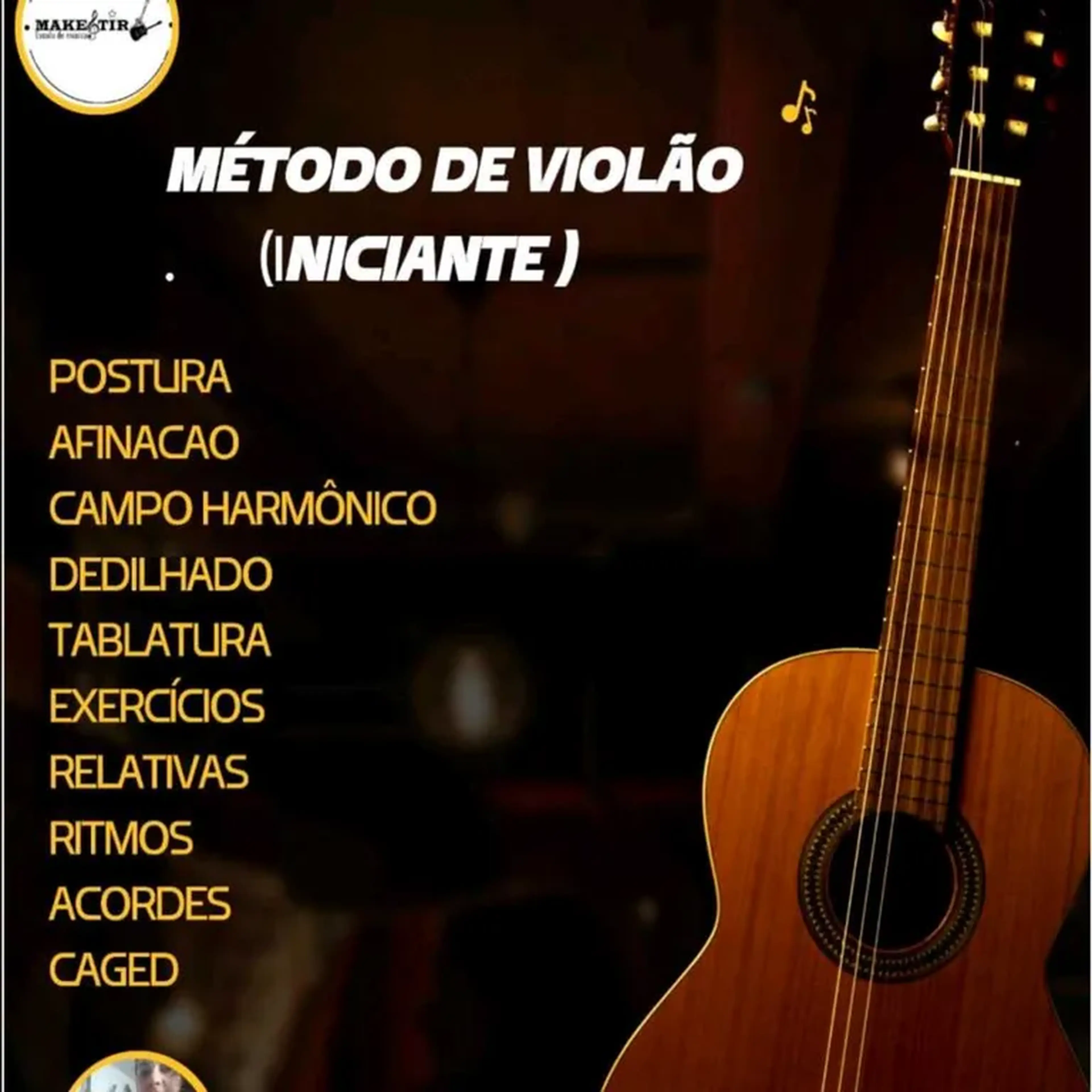Método de violão imagem