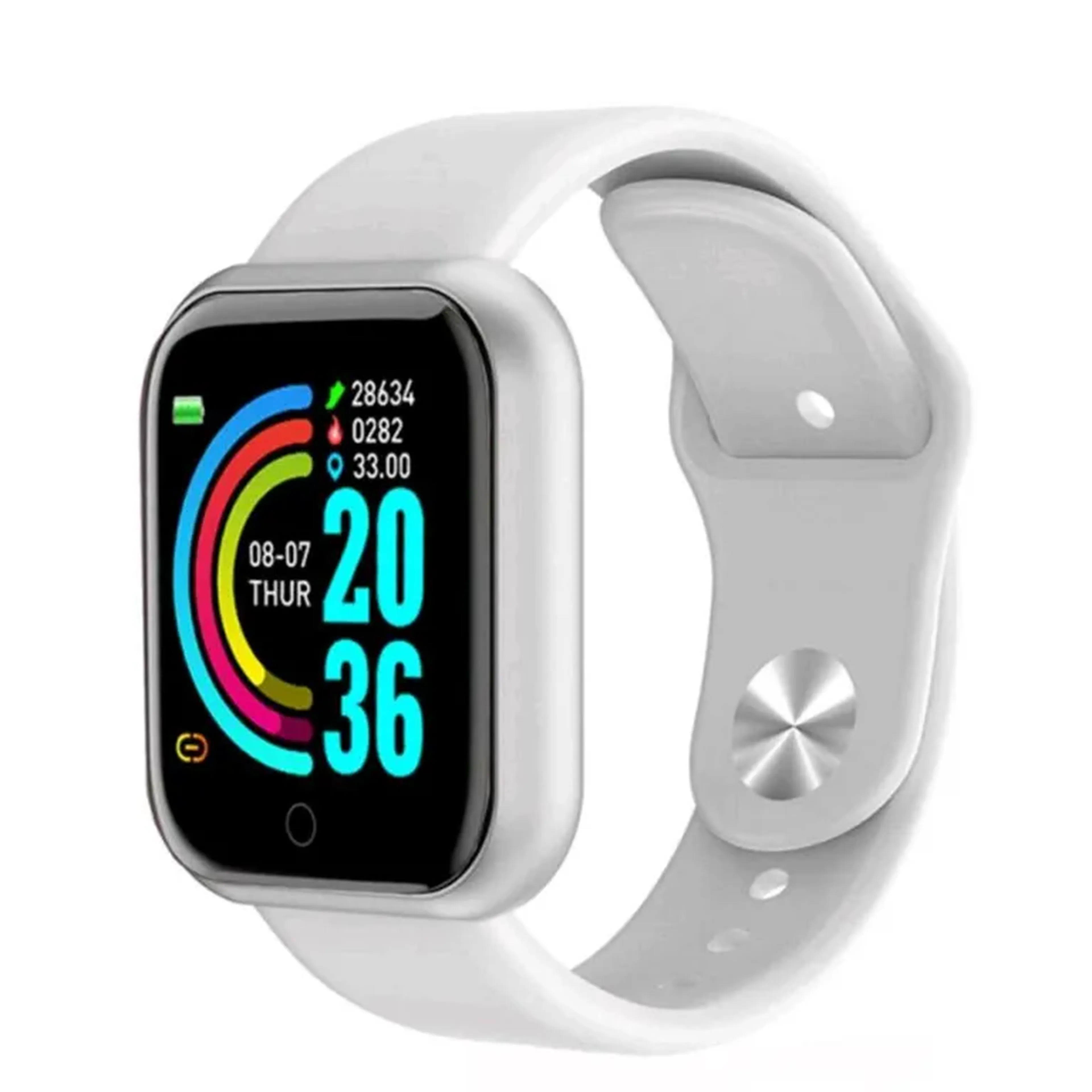 Relogio Inteligente Smartwatch D20 Bluetooth para IOS e Android imagem